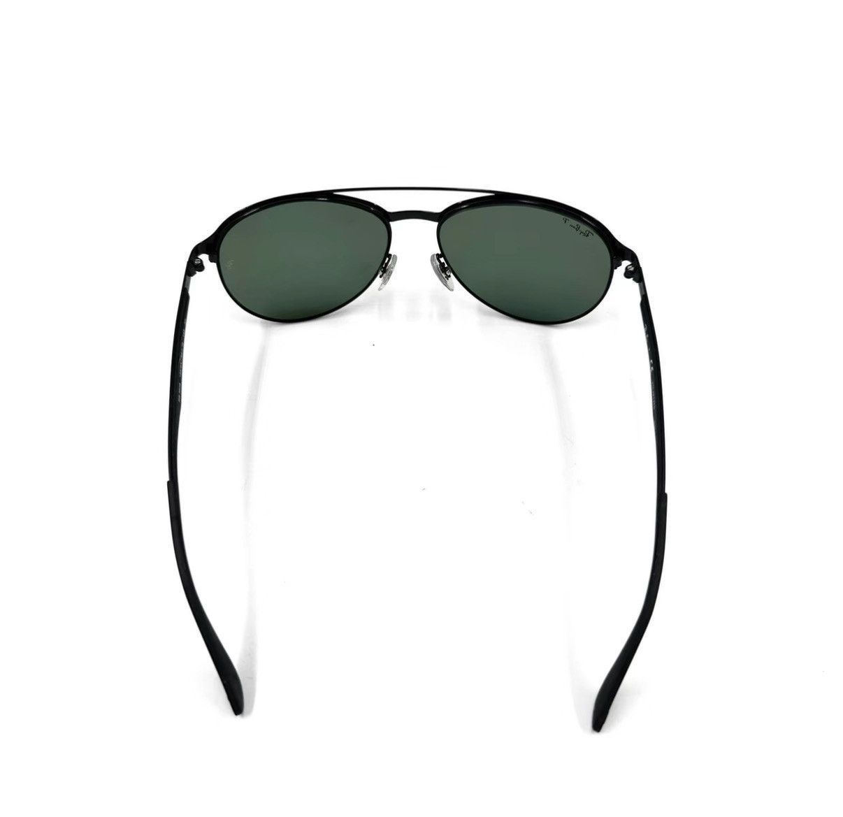 RayBan Ray-Ban Dark Green Black Frame Sunglasses K12 Size ONE SIZE - 3 Thumbnail