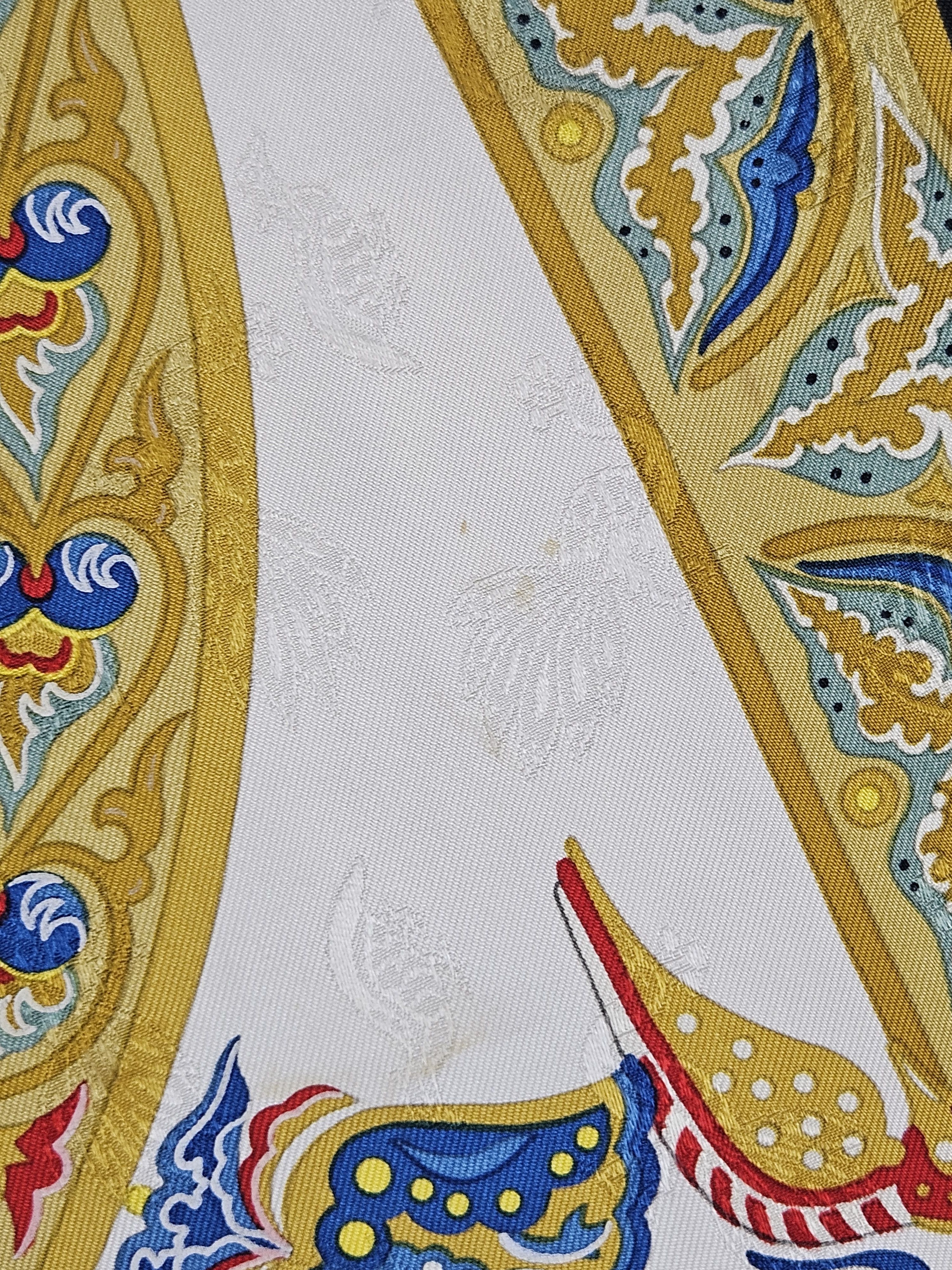 Hermes Hermes Ciels Byzantins by Julia Abadie silk scarf Size ONE SIZE - 9 Thumbnail