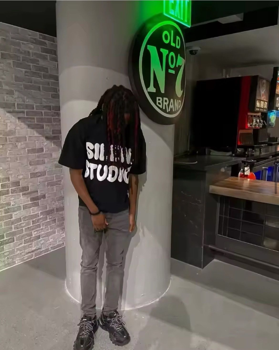 Other Black silent tee Size US M / EU 48-50 / 2 - 2 Thumbnail