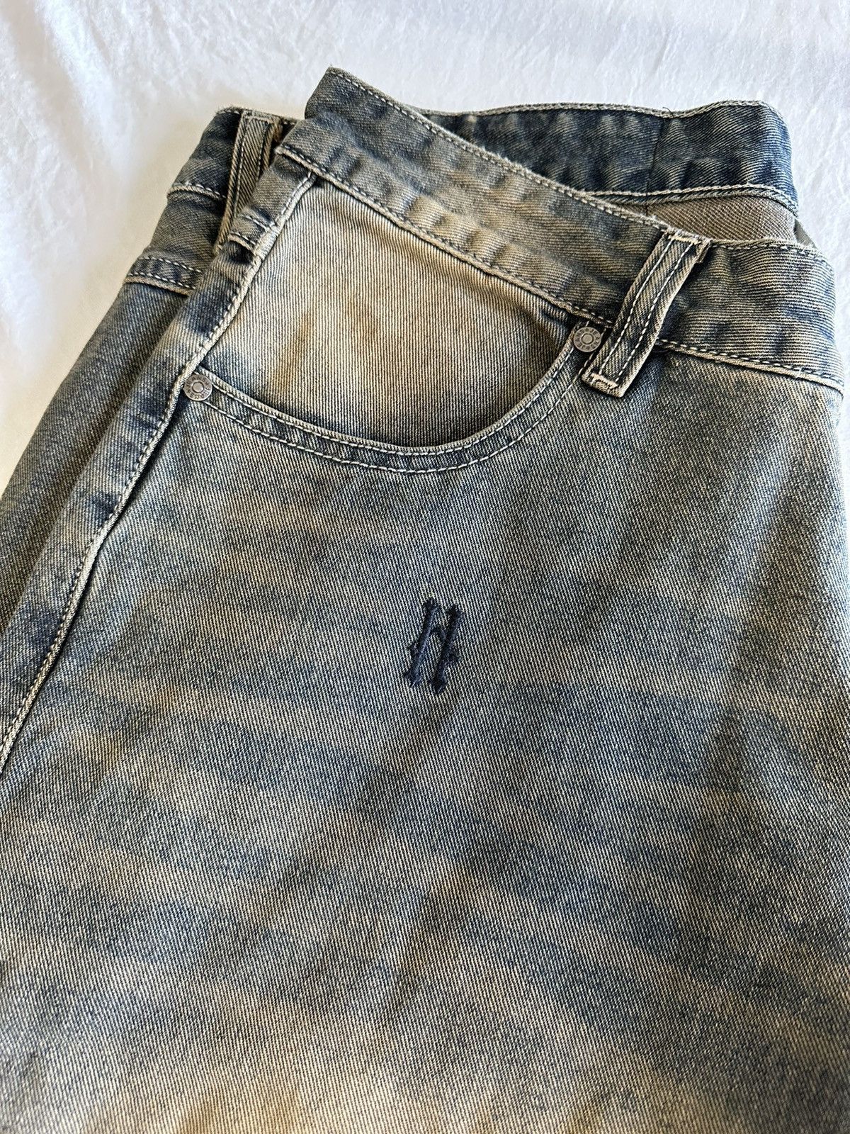 Jean ARTHON WASHED LOOSE JEANS Size US 32 / EU 48 - 3 Thumbnail