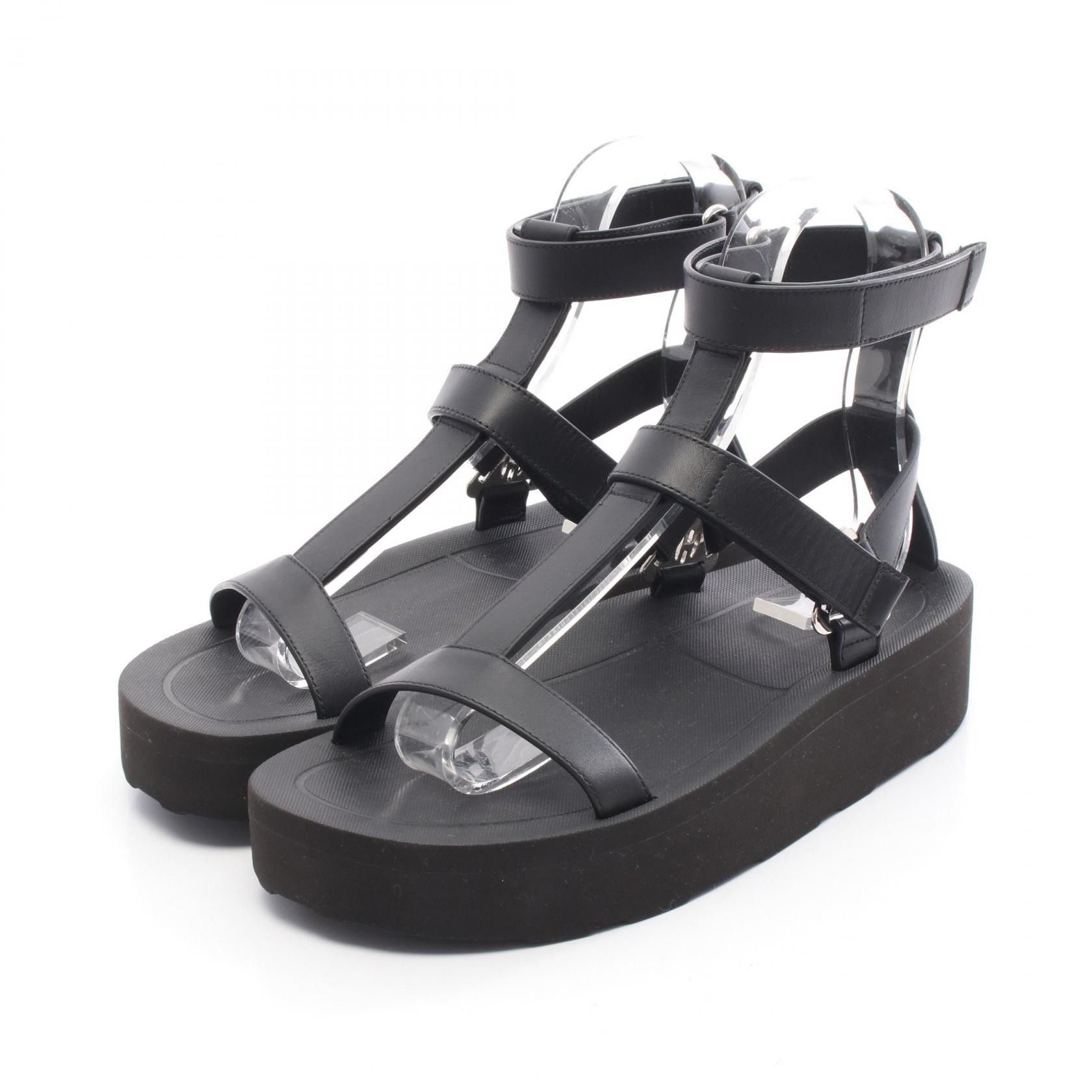 Hermes Hermes Hermes Enid Leather Sandals Leather Shoes DUTY FREE for USA Size ONE SIZE - 1 Thumbnail