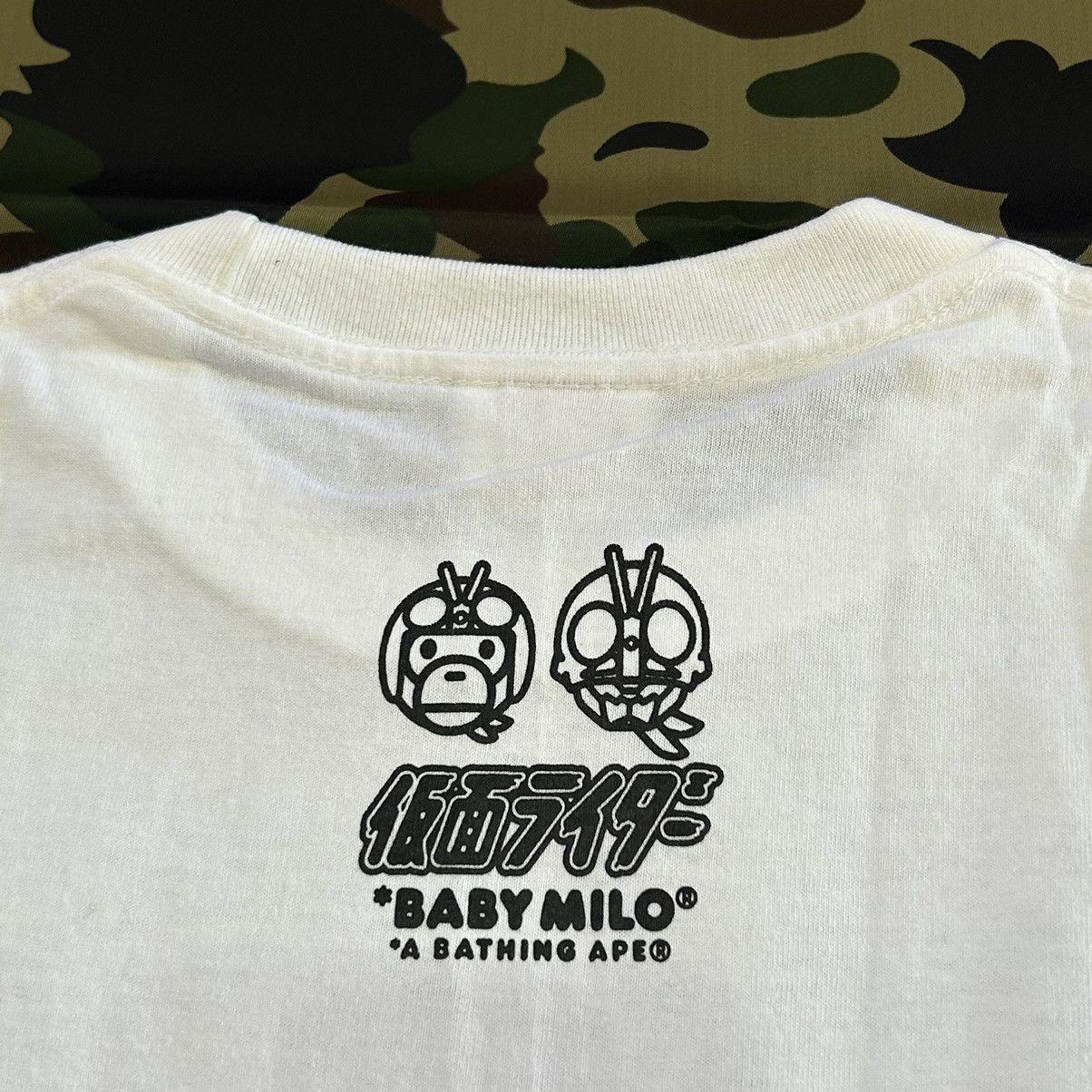 Bape Bape x Shin Kamen Rider Baby Milo Tee Size US M / EU 48-50 / 2 - 4 Thumbnail