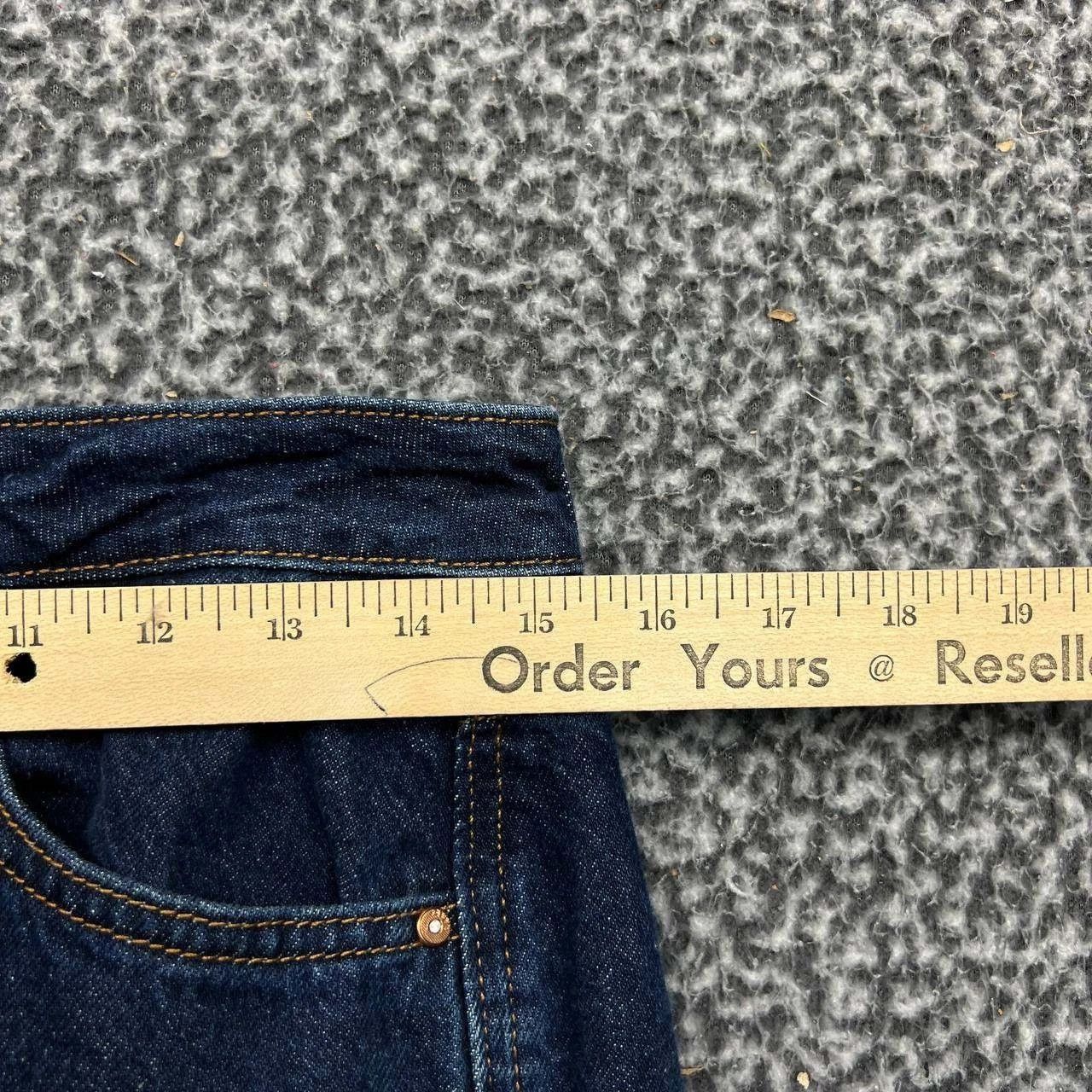 Zara Zara Jeans Women 6 Blue Straight Denim Pants Cotton 30x27 Size 30" / US 8 / IT 44 - 4 Thumbnail