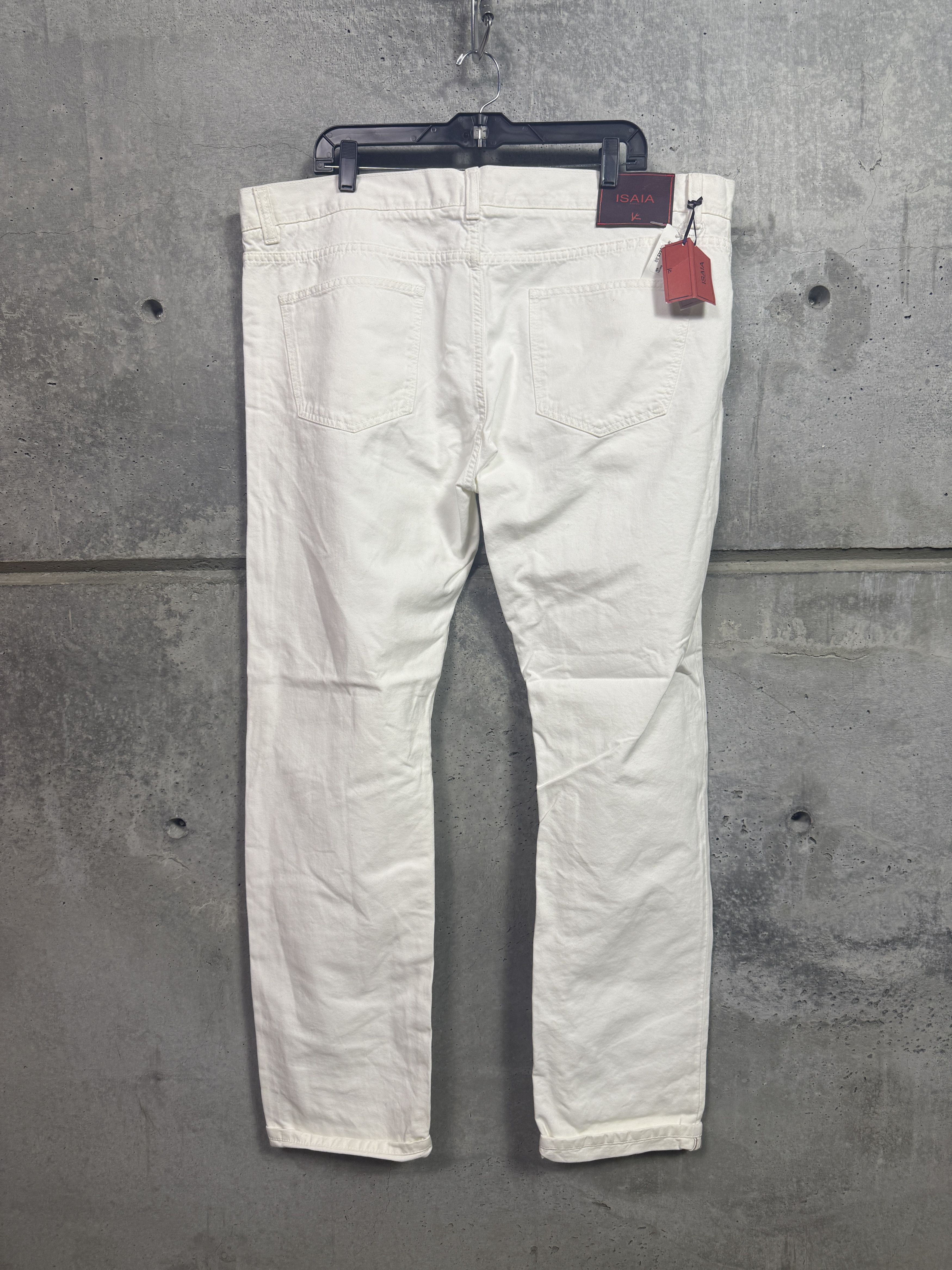 Isaia Isaia Slim Selvedge Denim Pants Size US 42 / EU 58 - 2 Thumbnail