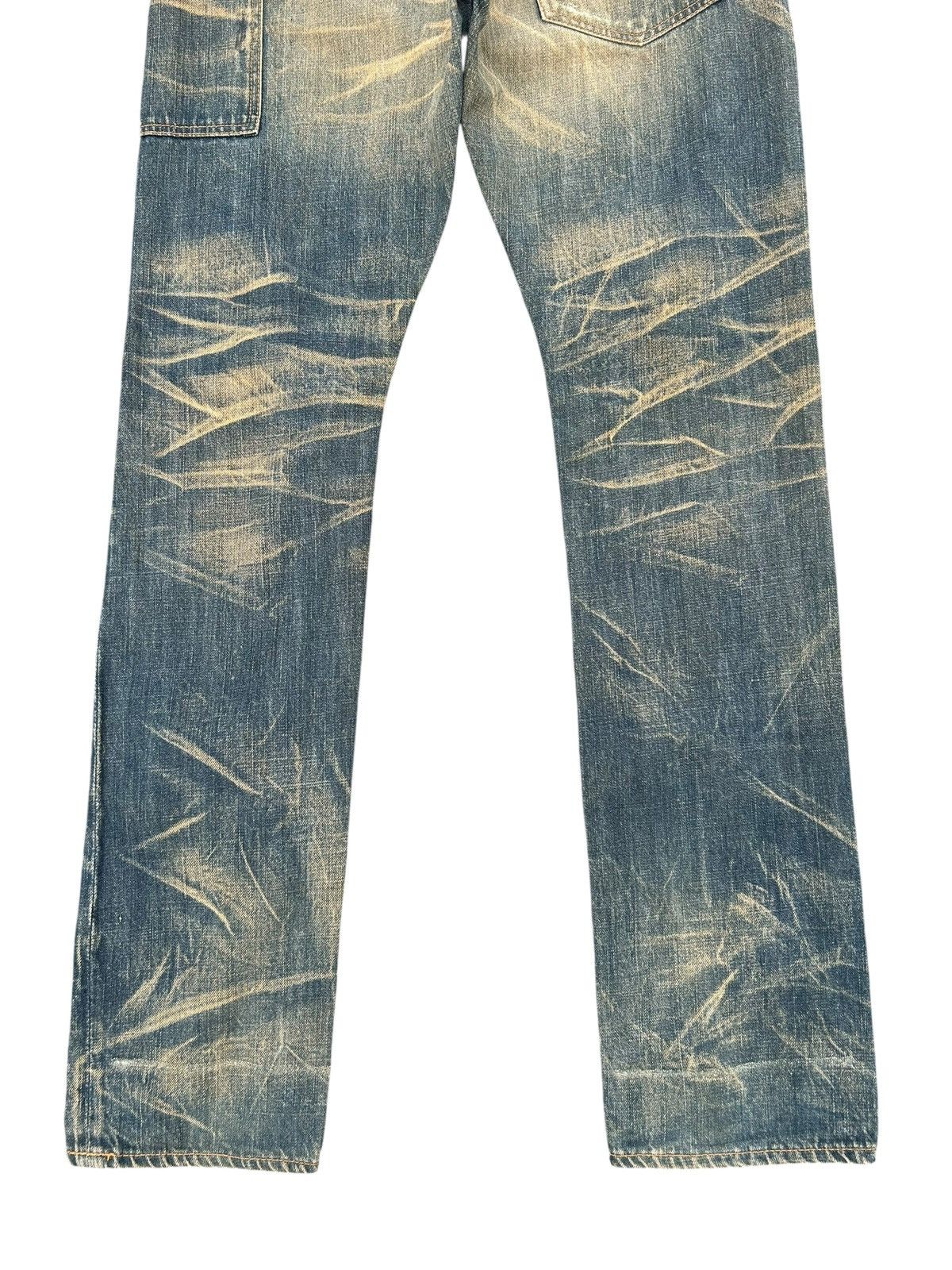 Kapital Japanese Brand Swagger Rusty Mudwash Buckle Back Denim Jeans Size US 32 / EU 48 - 8 Thumbnail