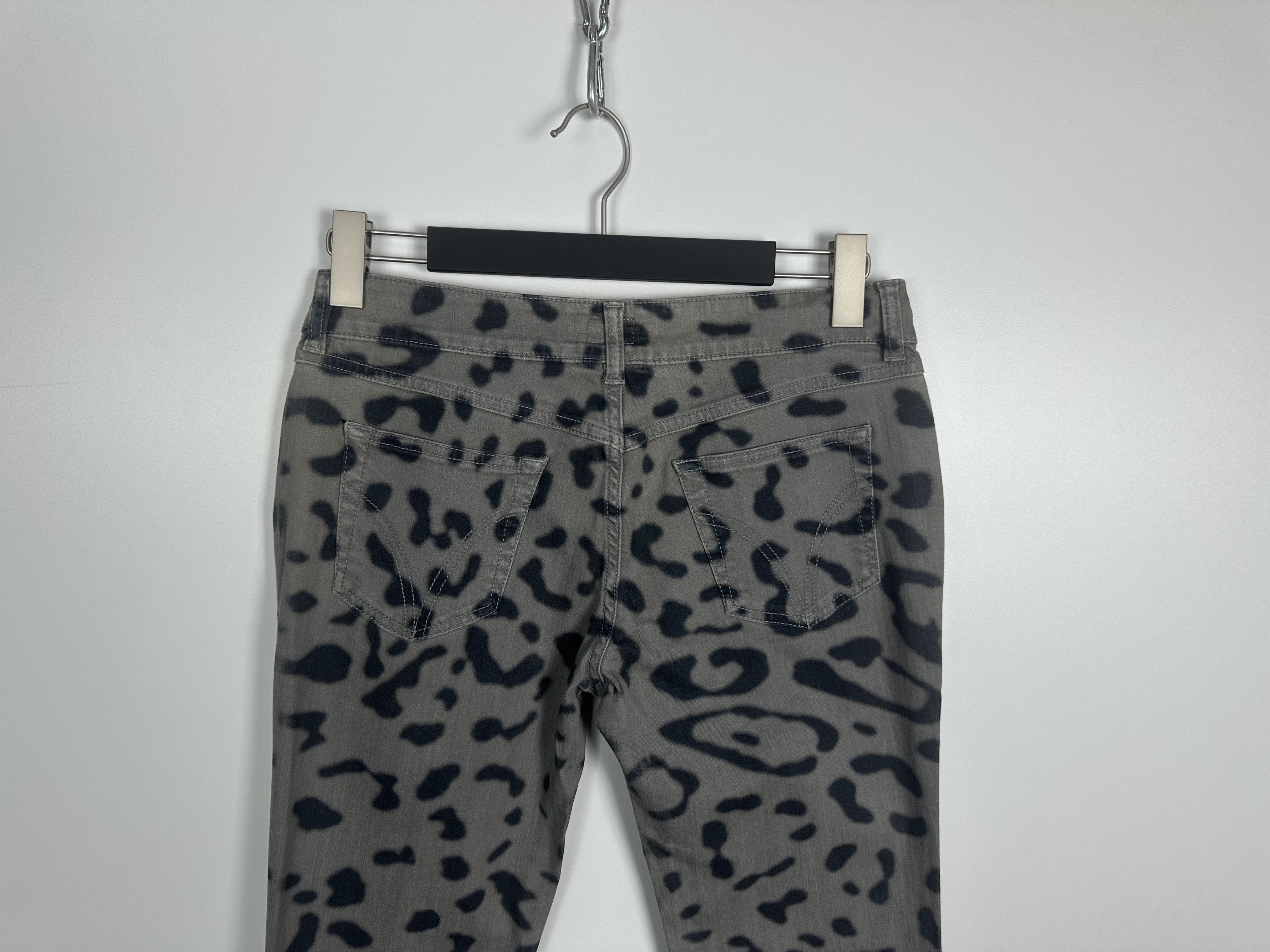 Dolce & Gabbana × Grailed Dolce Gabbana Leopard Jeans Women Size 29 Gray Size 29" - 5 Thumbnail