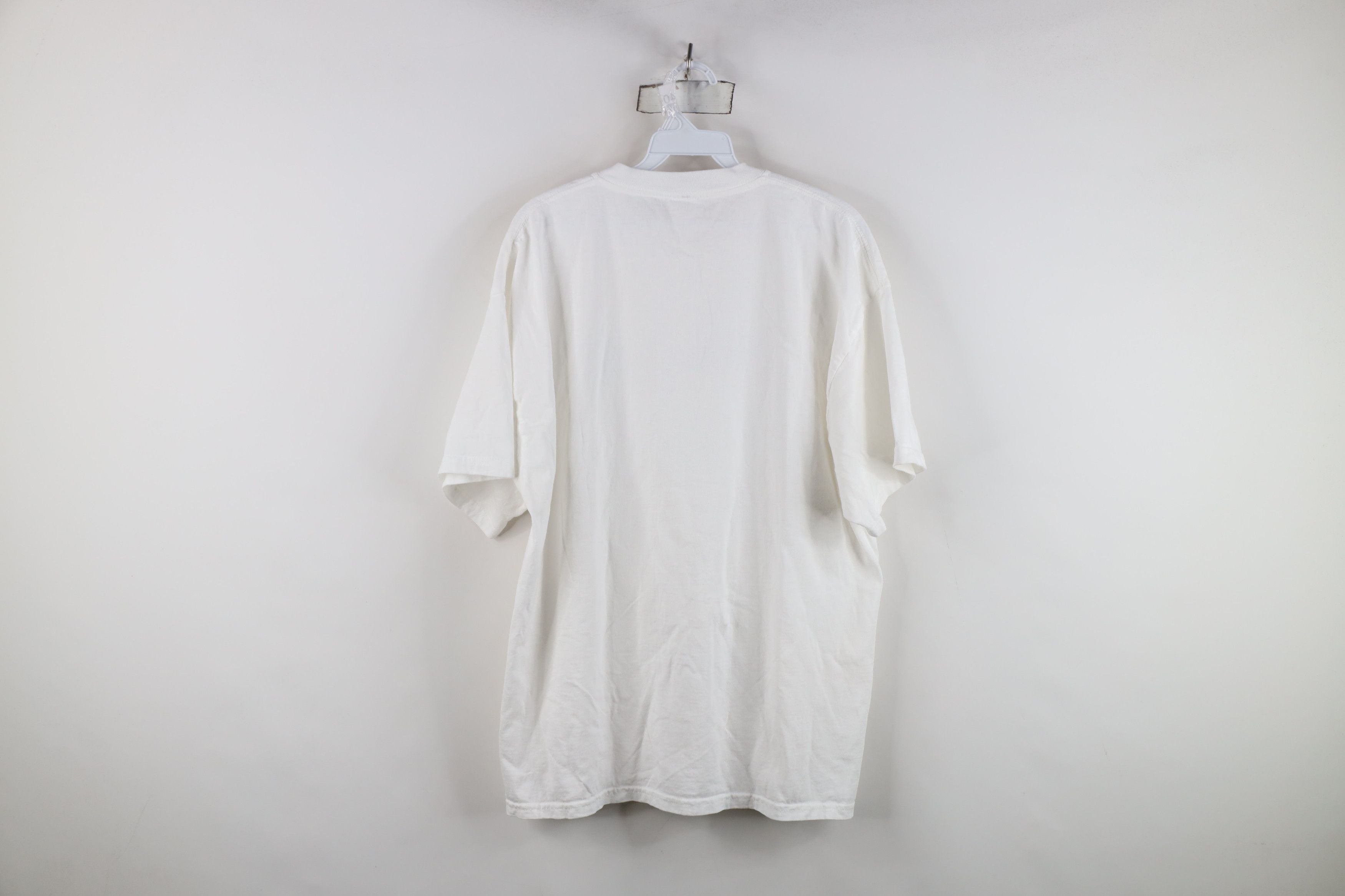 Vintage Vintage 90s Streetwear Las Vegas Flower Tribal T-Shirt White Size XL / US 12-14 / IT 48-50 - 8 Thumbnail