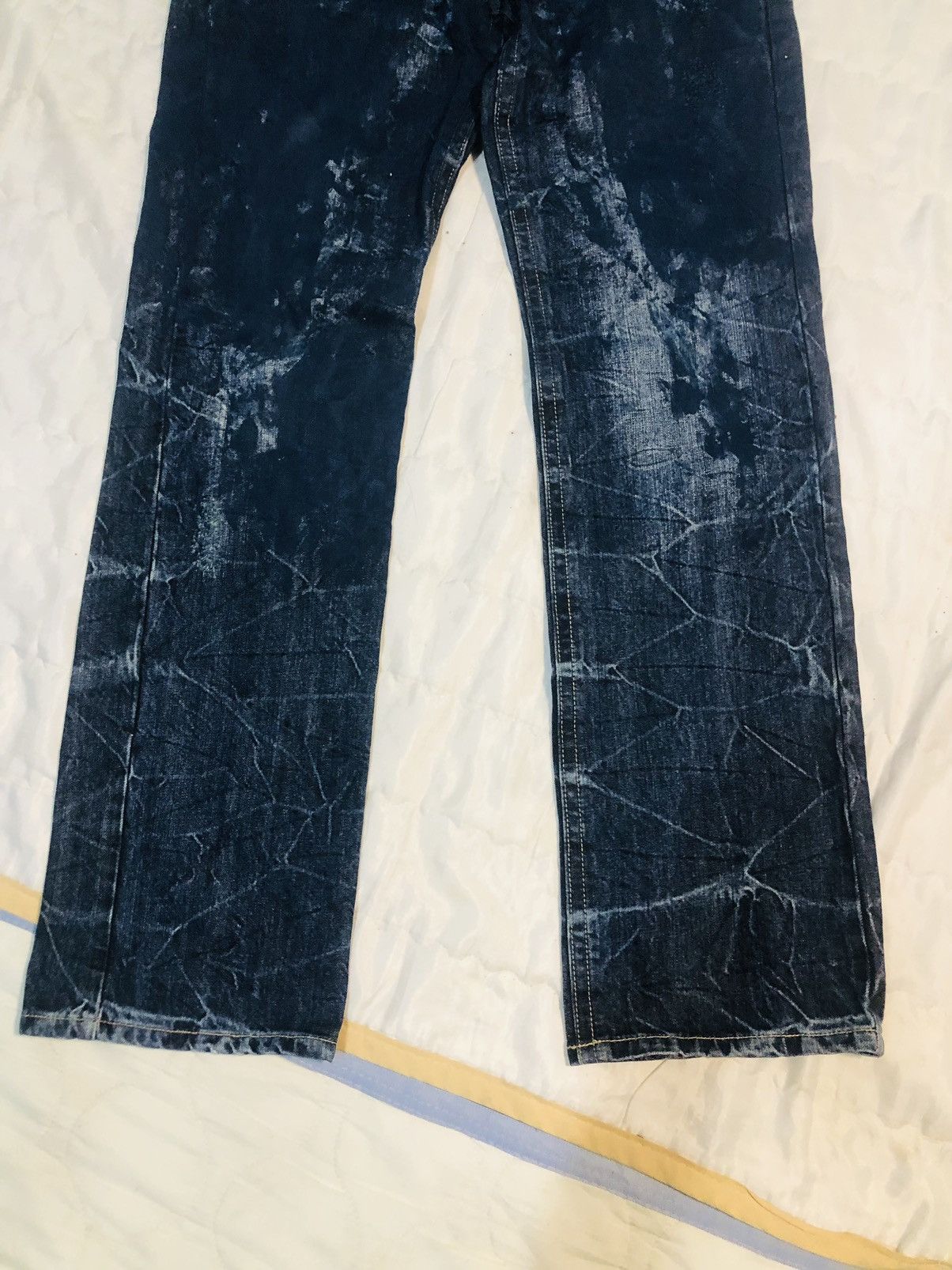 Japanese Brand Sky Bomber Mini Jeans (10) Size US 28 / EU 44 - 4 Thumbnail