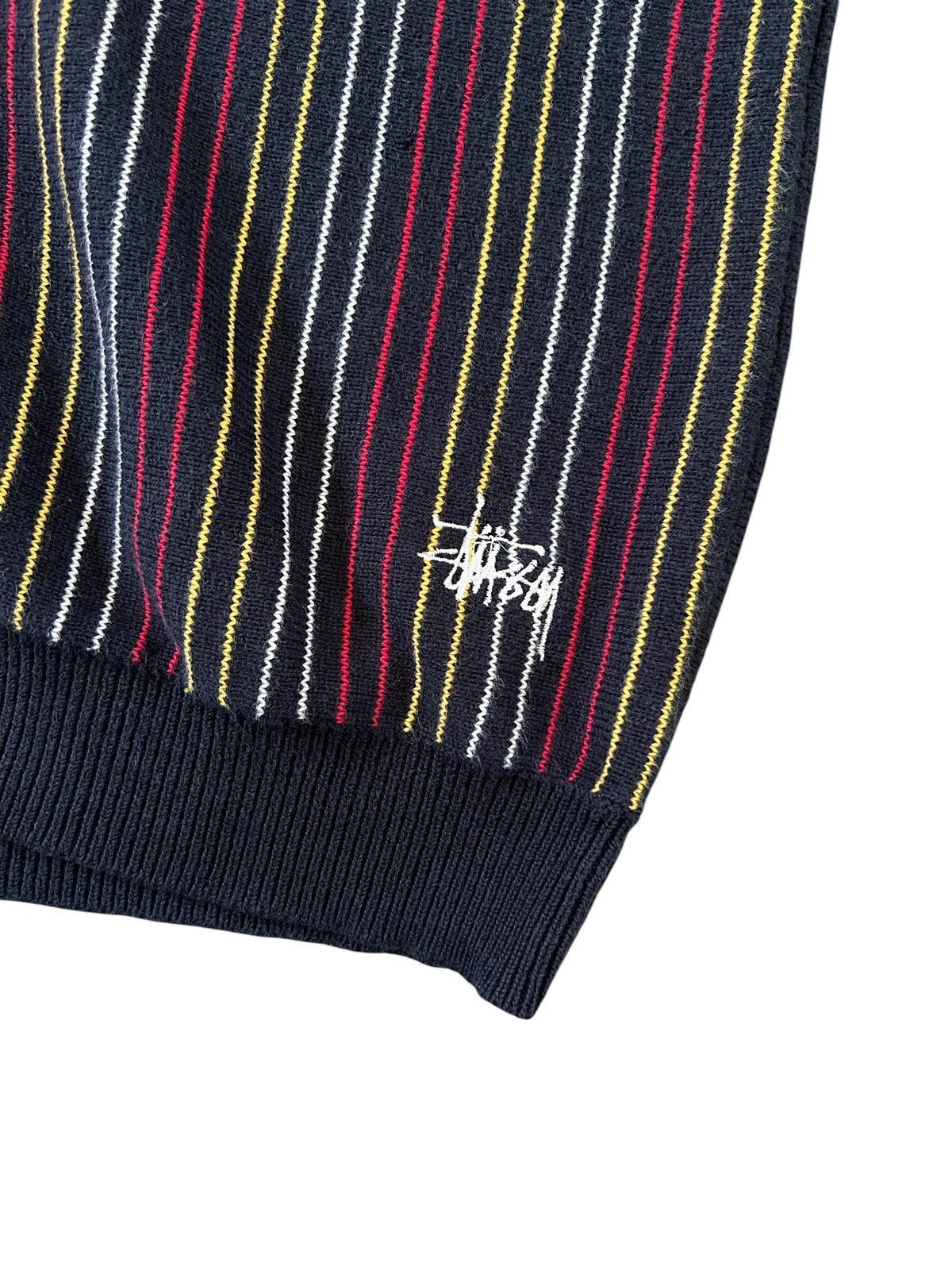 Stussy Stussy Multicolor Knit Cardigan Size US S / EU 44-46 / 1 - 5 Thumbnail