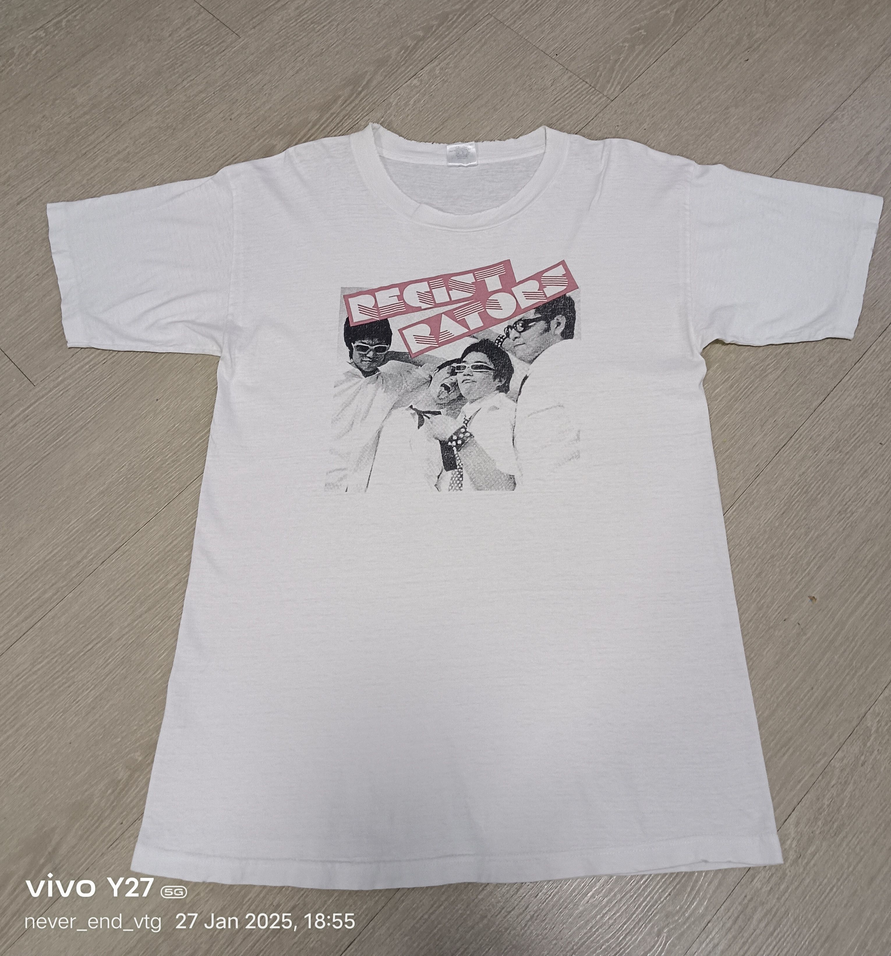 Band Tees × Japanese Brand Vintage REGISTRATORS Tee Size US M / EU 48-50 / 2 - 1 Thumbnail