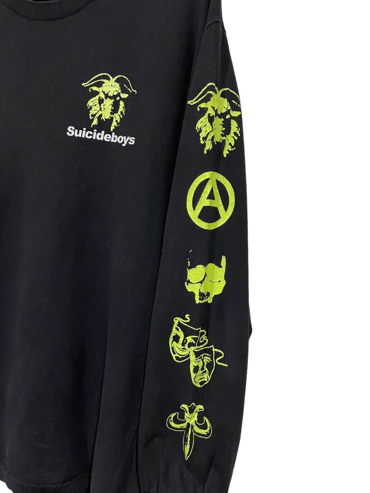 Fuck The Population Vintage Suicideboys Greyday Tour G59 Records Distressed Tee Size US L / EU 52-54 / 3 - 8 Thumbnail