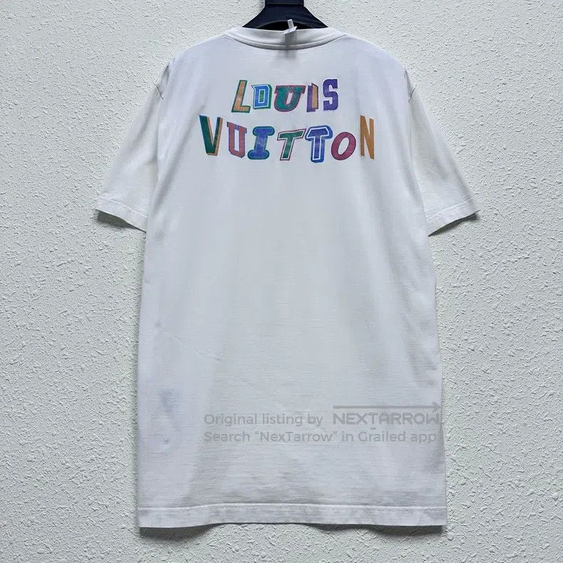 Louis Vuitton Louis Vuitton NBA Candy Color LOGO Short Sleeve Size US L / EU 52-54 / 3 - 2 Thumbnail