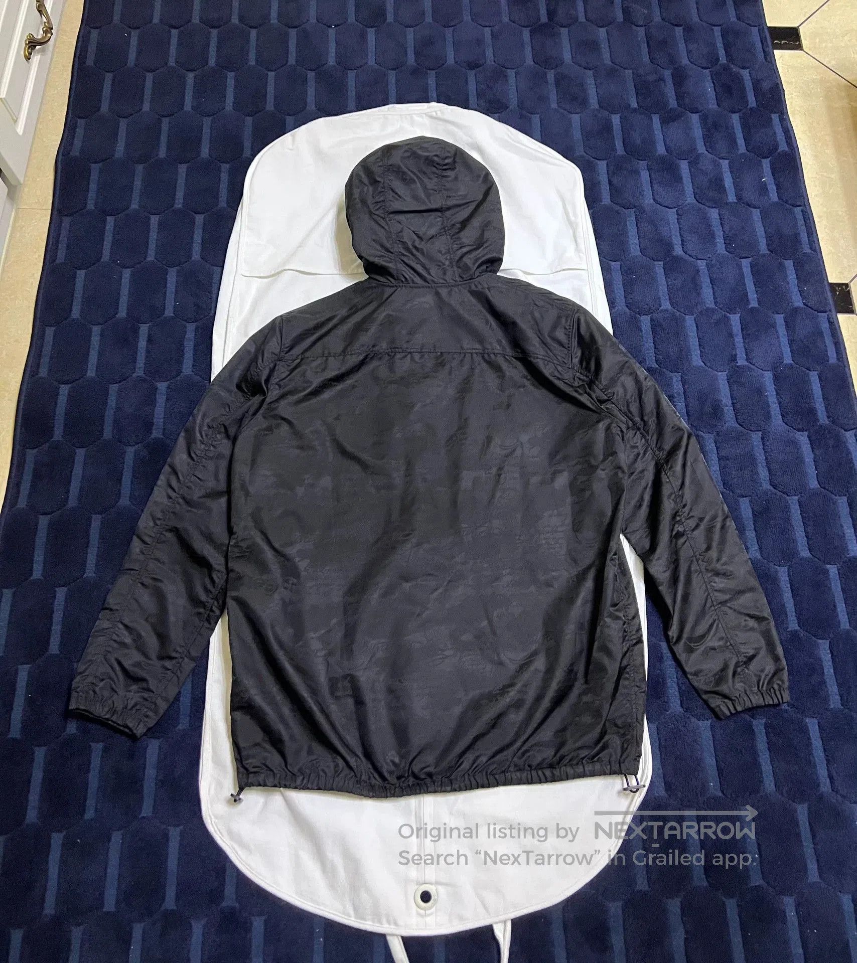 Berluti Black Hooded Light Jacket Size M. Size US M / EU 48-50 / 2 - 2 Thumbnail