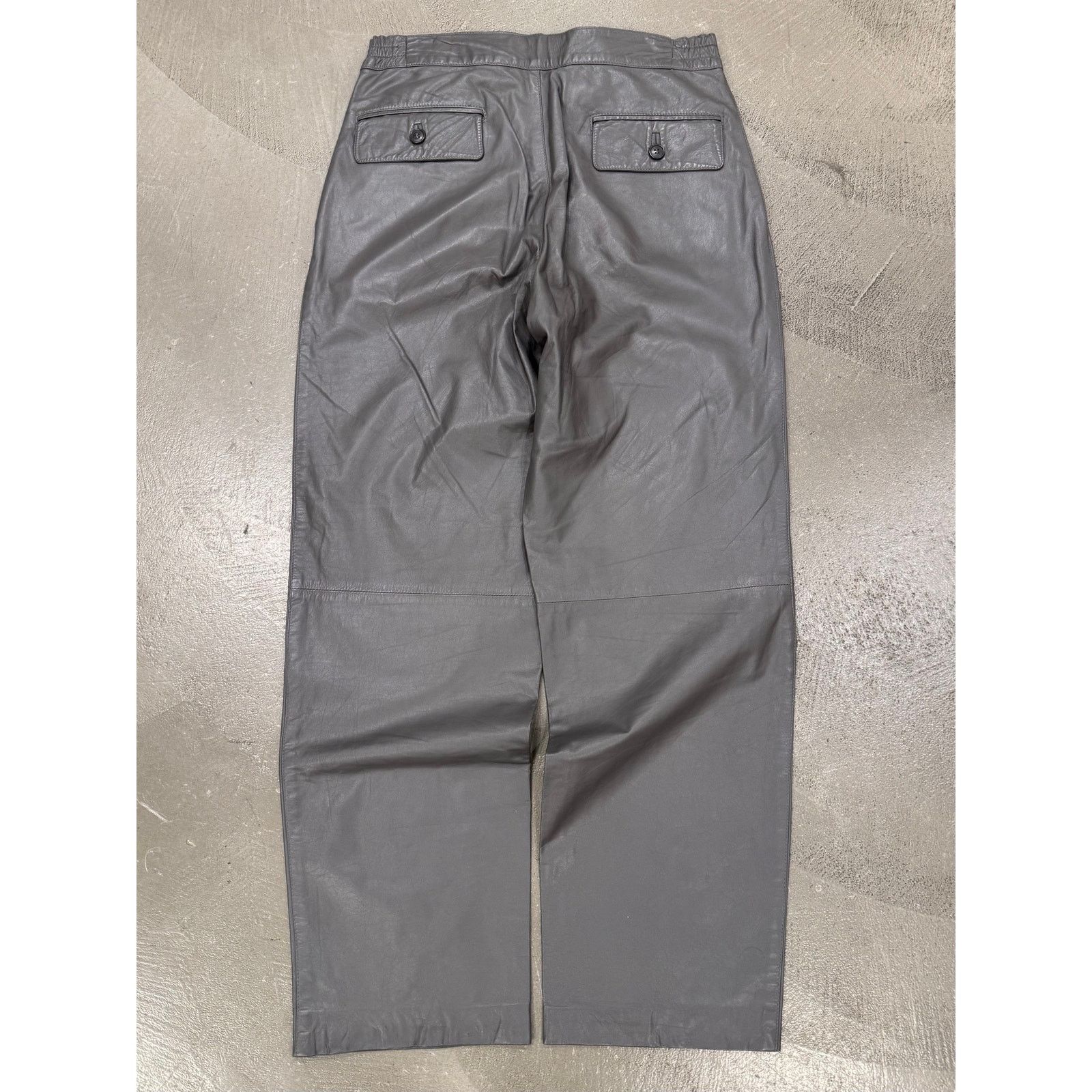 Giorgio Armani 1980s Giorgio Armani leather pants Size 27" / US 4 / IT 40 - 4 Thumbnail