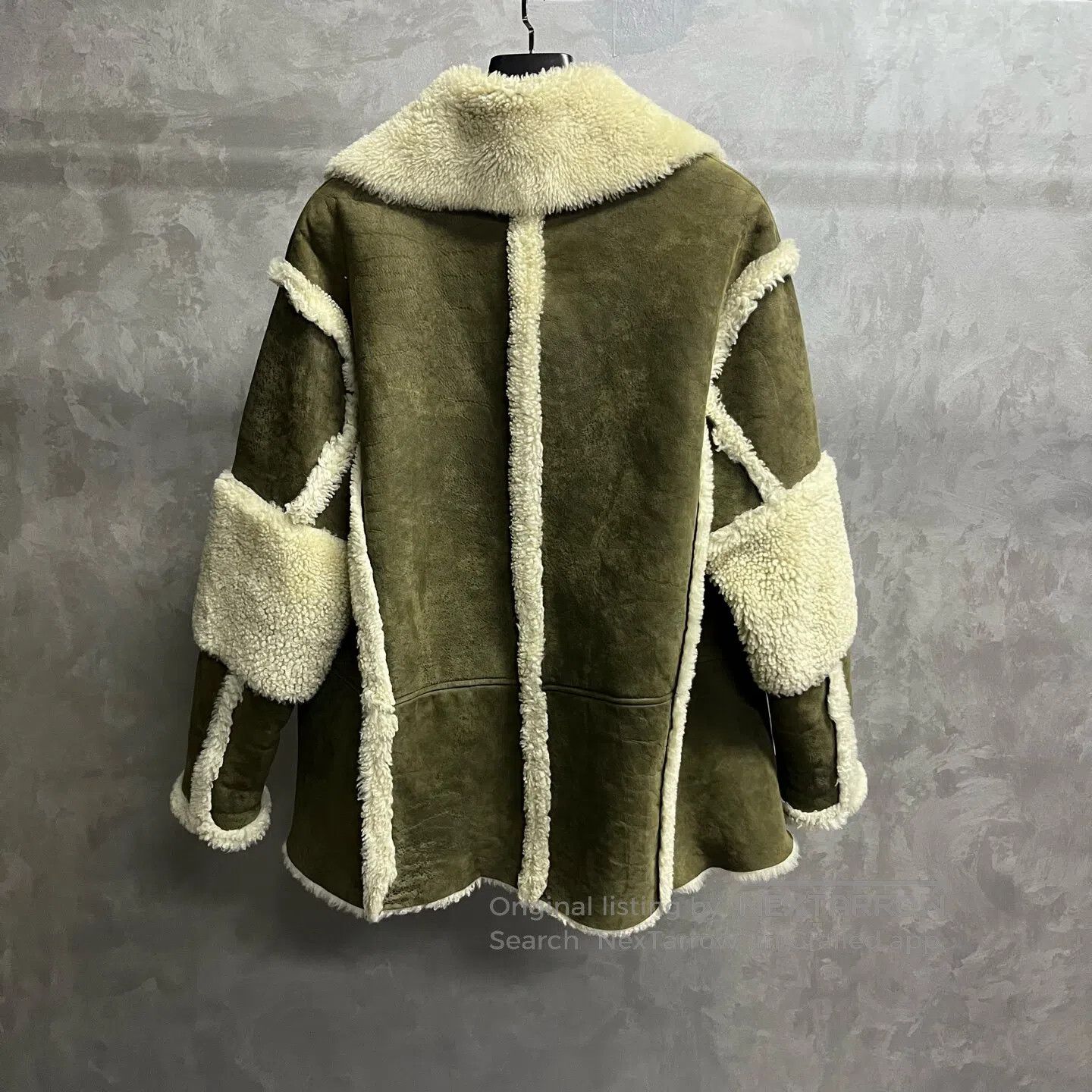 Drome drome Colored leather collar; one-piece fur and leather ja Size S / US 4 / IT 40 - 5 Thumbnail