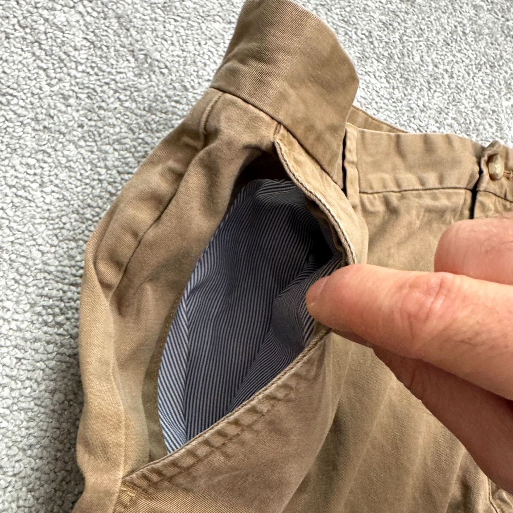 Vineyard Vines Vineyard Vines Chino Pants Mens 38x32 Brown Flat Front Canvas Cotton Spandex Regular Straight Capable of Travel Workwear Casual Size US 38 / EU 54 - 4 Thumbnail