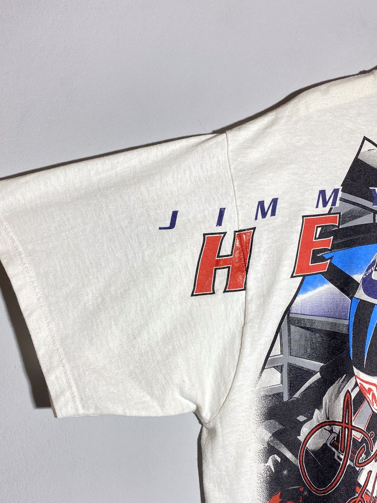NASCAR 🔥 Y2K DODGE RAM NASCAR RACING TEE OVERPRINT USA MADE Size US XL / EU 56 / 4 - 4 Thumbnail