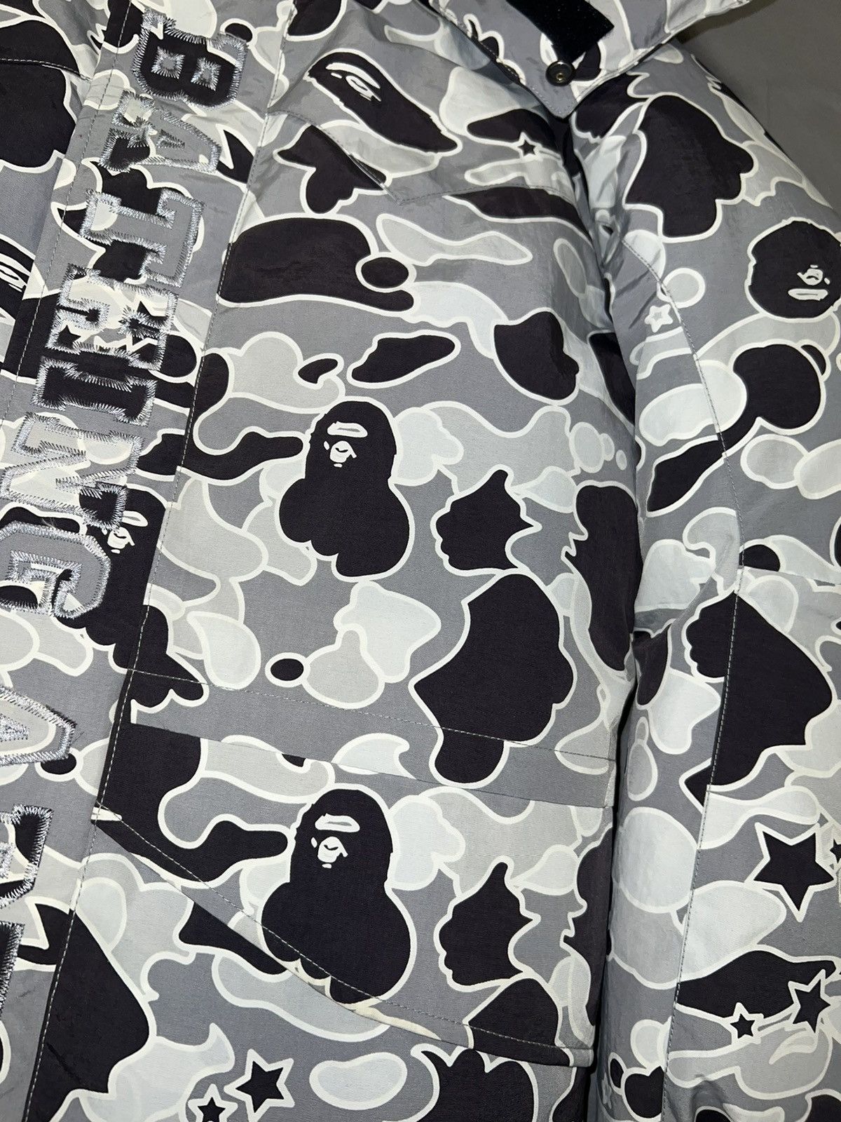 Bape Bape OG Psyche Camo Snowboard Puffer Jacket Size US M / EU 48-50 / 2 - 13 Thumbnail