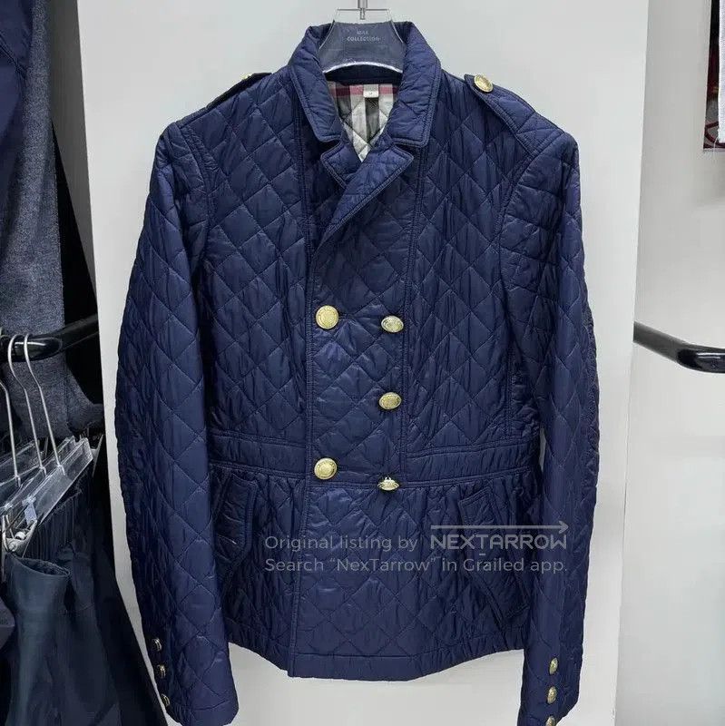 Burberry Burberry Blue Women's Cotton Jacket. Size M / US 6-8 / IT 42-44 - 1 Thumbnail