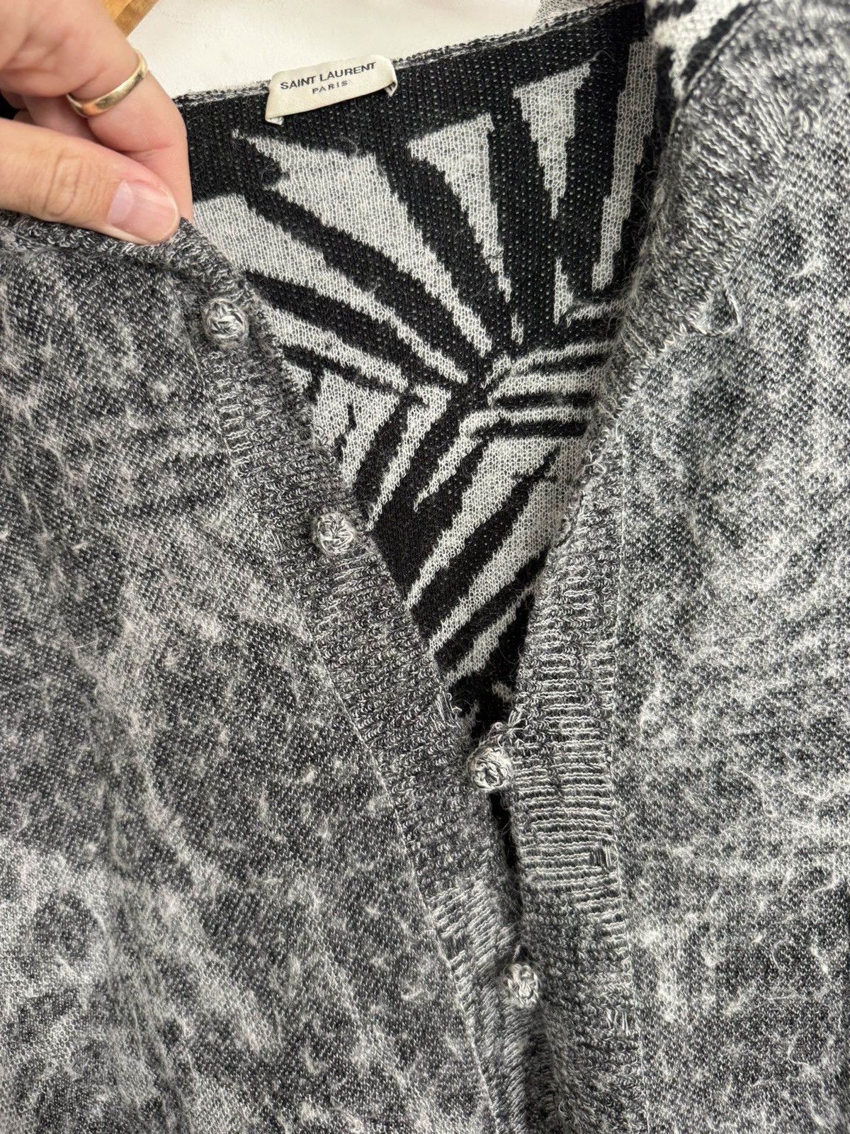 Saint Laurent Paris Viscose Linen Blend summer hoodie Size US S / EU 44-46 / 1 - 3 Thumbnail