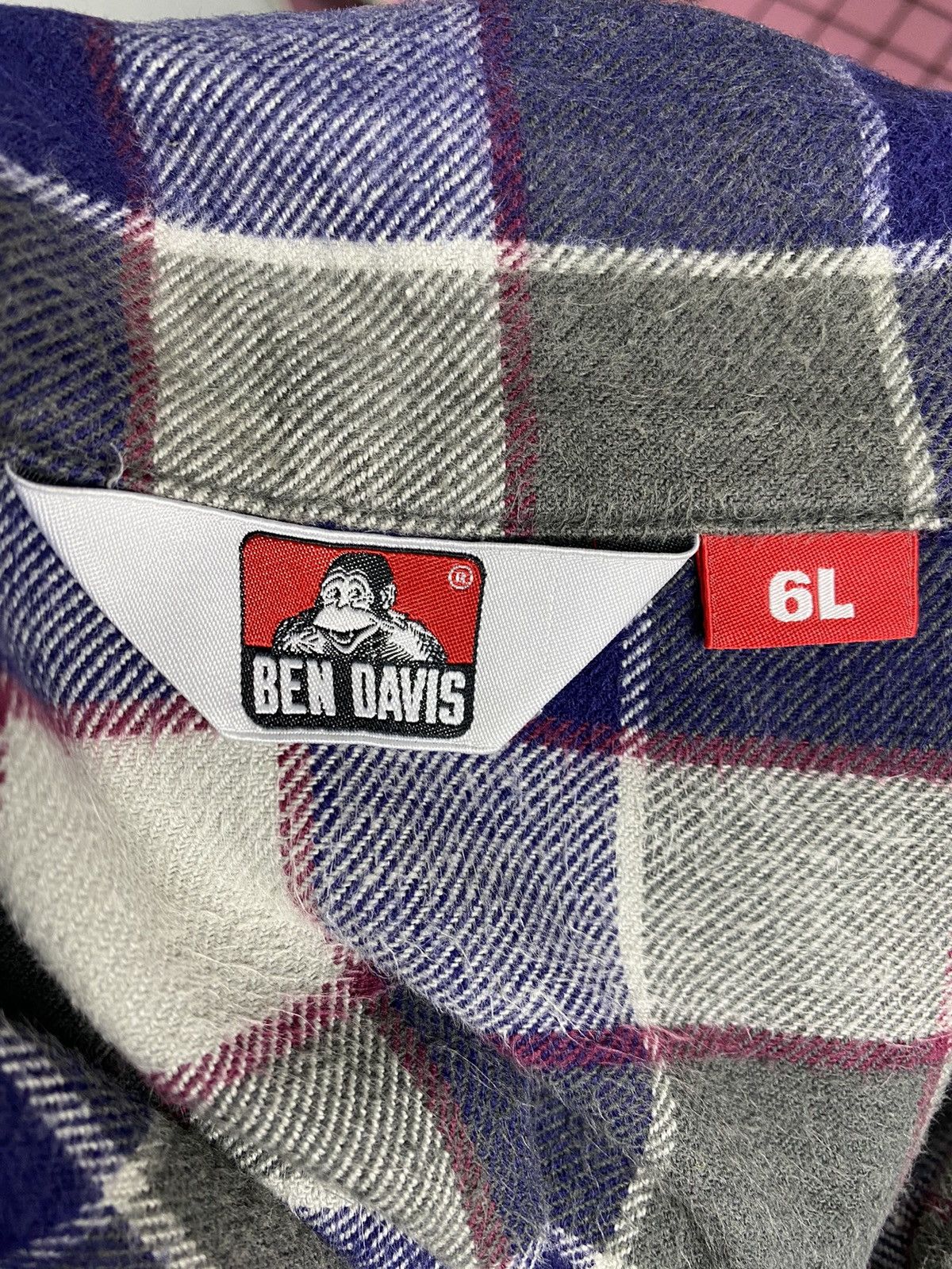 Ben Davis × Flannel × Vintage Vintage Ben Davis Flannel Jacket Size US XXL / EU 58 / 5 - 13 Thumbnail