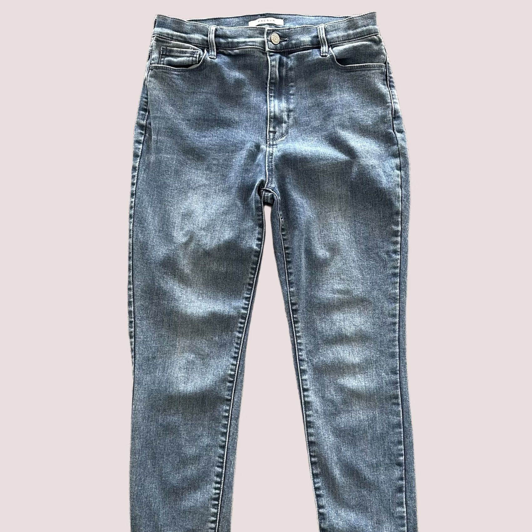 Pacsun Pacsun Jeans Womens 28x27 High Rise Jegging Medium Wash Stretch Blue Size 28 Womens Jeans Jegging Stretch PacSun High Rise 28x27–Blue Womens Jeans Size 28" / US 6 / IT 42 - 1 Thumbnail
