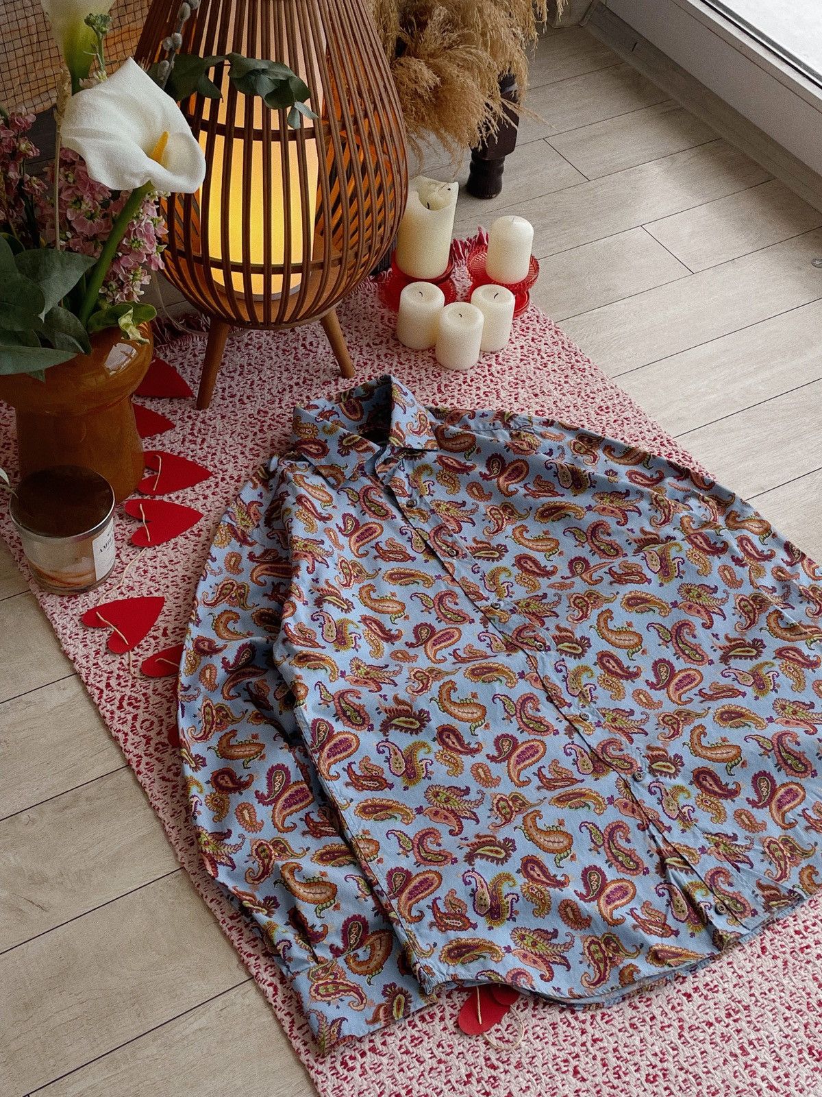 Etro Etro Milano Paisley Shirt Size US L / EU 52-54 / 3 - 4 Thumbnail