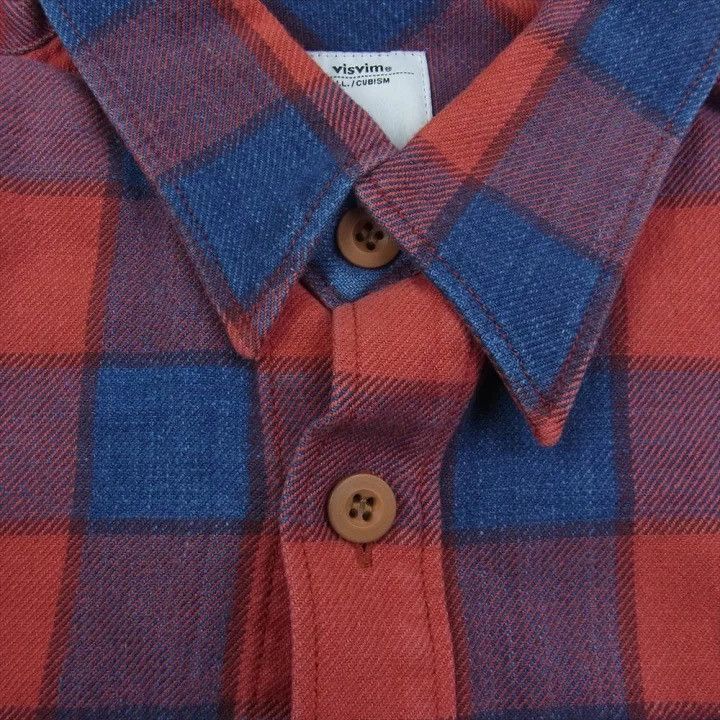 Visvim VISVIM BLACK ELK FLANNEL INDIGO BUFFALO CHECK Size US S / EU 44-46 / 1 - 3 Thumbnail