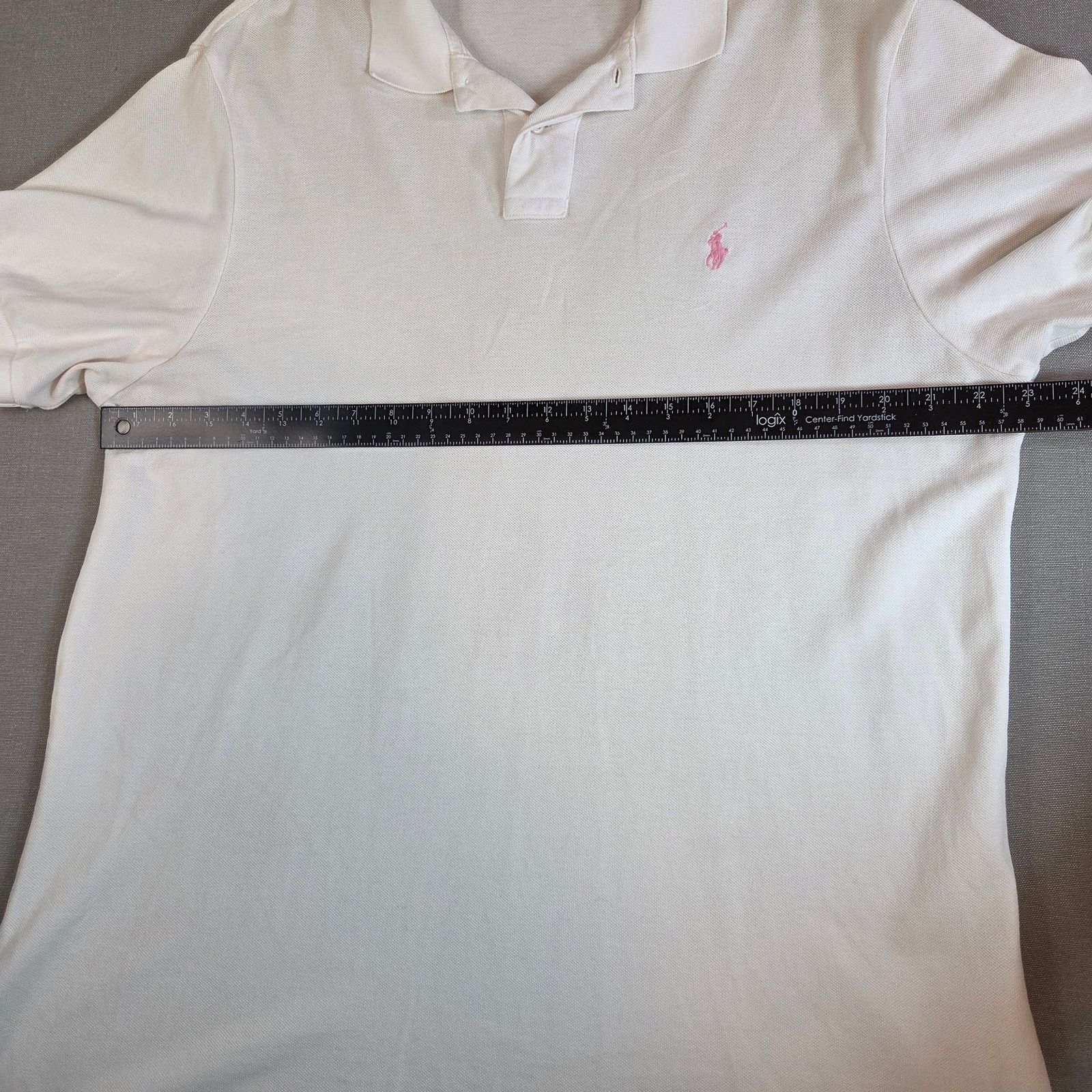 Polo Ralph Lauren Polo Ralph Lauren Custom Fit White Polo XL Size US XL / EU 56 / 4 - 10 Thumbnail