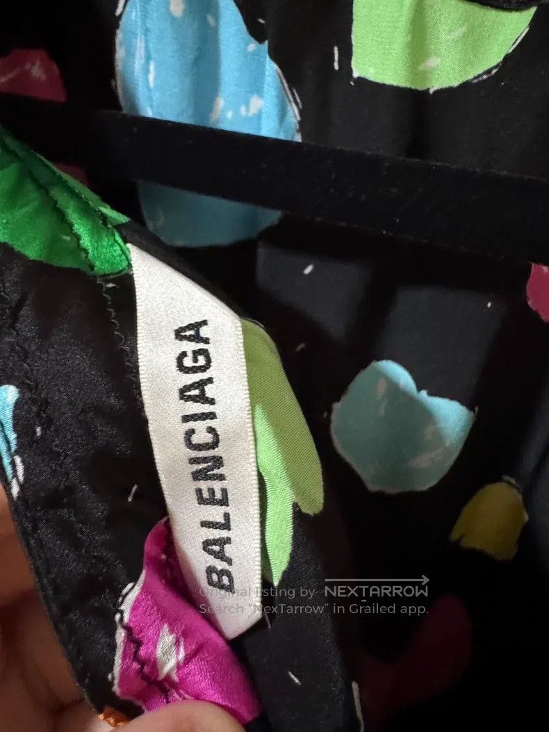 Balenciaga Balenciaga Valentine's Day Limited Colorful Heart Silk Dre Size XS / US 0-2 / IT 36-38 - 6 Thumbnail
