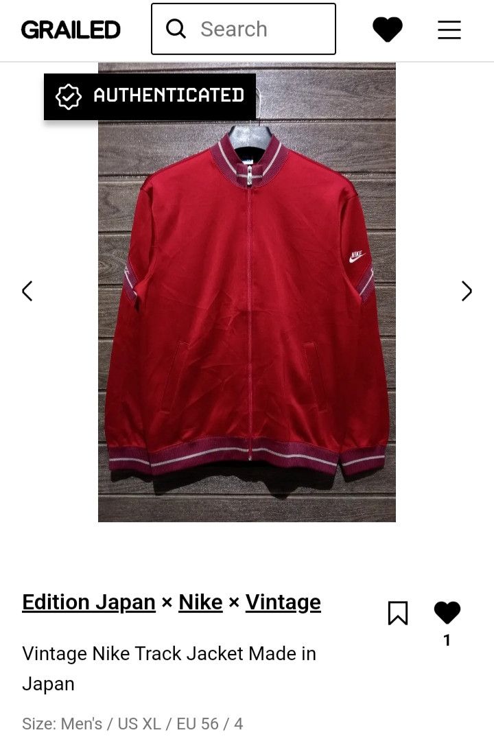 Nike Vintage '80s Nike Track Jacket Made in Japan Size US M / EU 48-50 / 2 - 15 Thumbnail