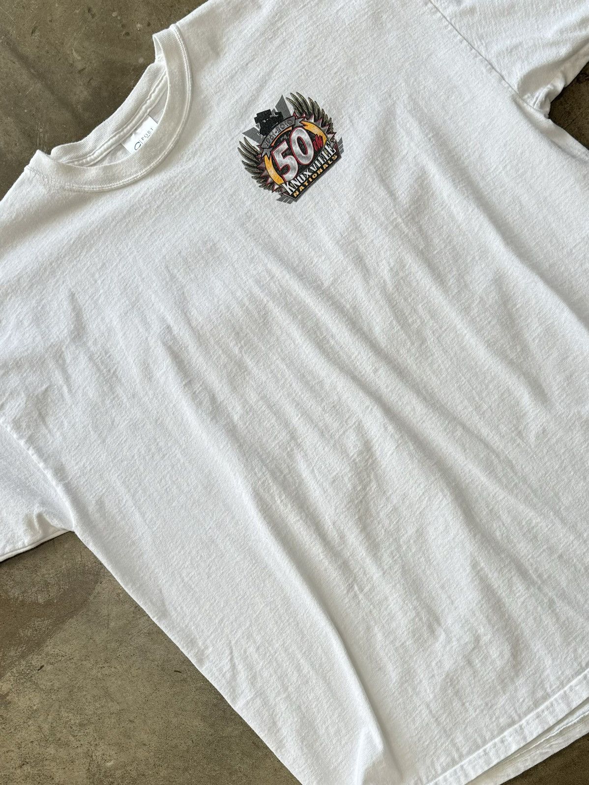 Vintage Vintage 50th Anniversary Knoxville Nationals Tee Sz. XXL Size US XXL / EU 58 / 5 - 2 Thumbnail