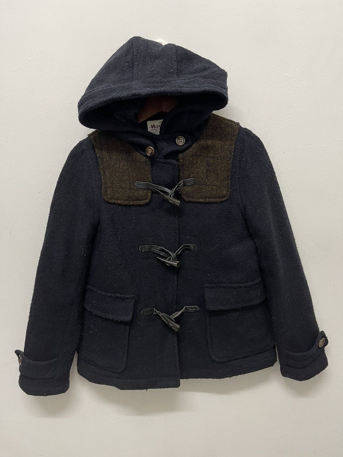 Harris Tweed VINTAGE HARRIS TWEED HERRINGBONE JACKET HOODIES Size M / US 6-8 / IT 42-44 - 3 Thumbnail