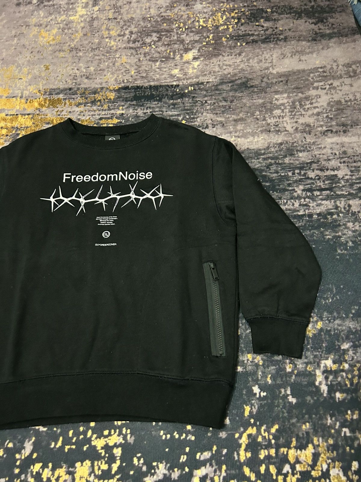 Undercover GU X Undercover Freedom Noise Sweatshirt Size US S / EU 44-46 / 1 - 2 Thumbnail