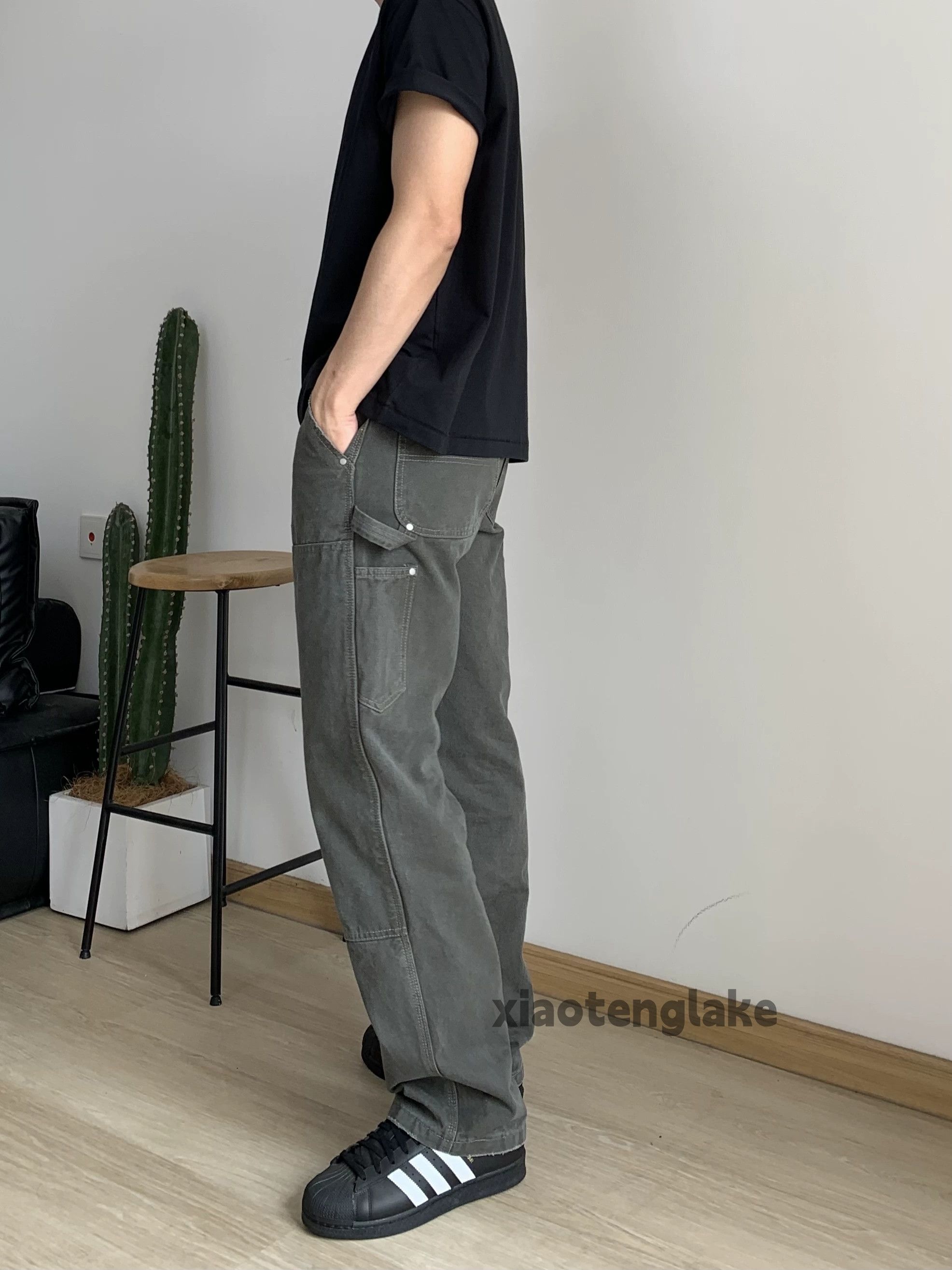 Designer × Japanese Brand × Vintage utility military outdoor workwear carpenter pants Size US 34 / EU 50 - 2 Thumbnail