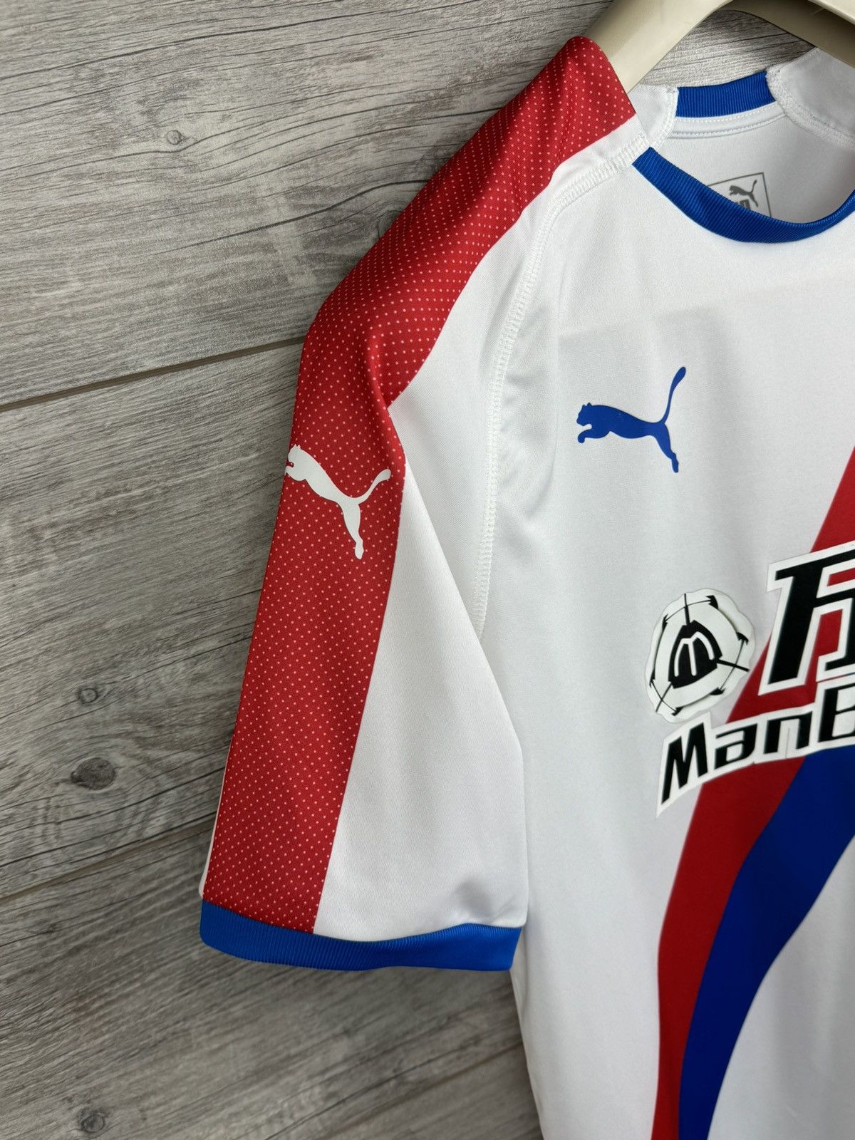 Puma CRYSTAL PALACE PUMA AWAY SHIRT FOOTBALL SOCCER JERSEY Size US M / EU 48-50 / 2 - 11 Thumbnail