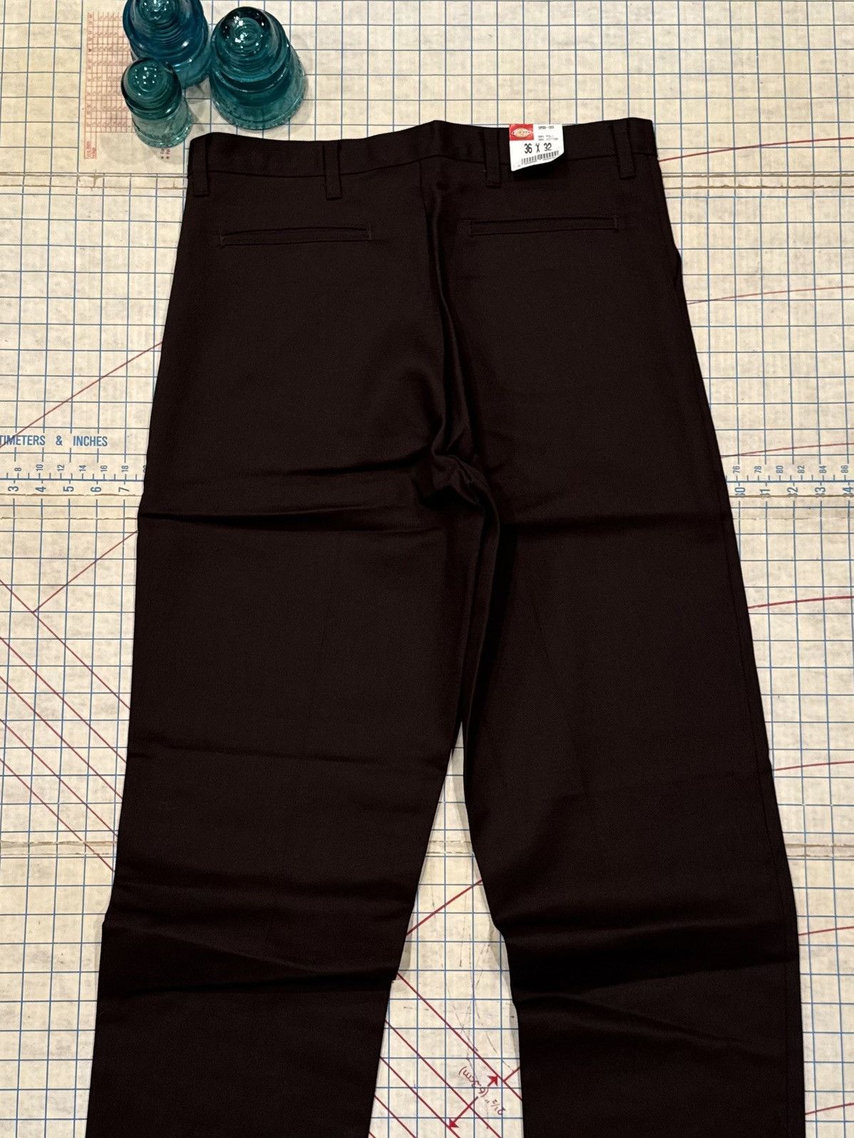 Dickies Vintage Deadstock Dickies Brown Casual Work Pants Size 36x32 Size US 36 / EU 52 - 10 Thumbnail