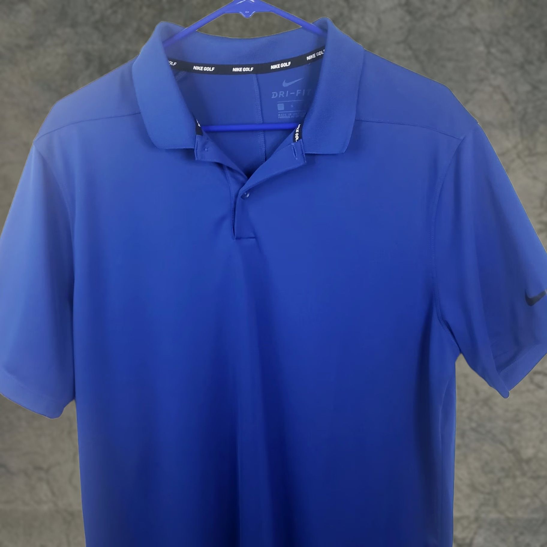 Nike Nike Golf Dri-Fit Polo Shirt Men's L Short Sleeve Blue Nike Golf Shirt Polo Athletic Swoosh Logo Free Navy? Size US L / EU 52-54 / 3 - 1 Thumbnail
