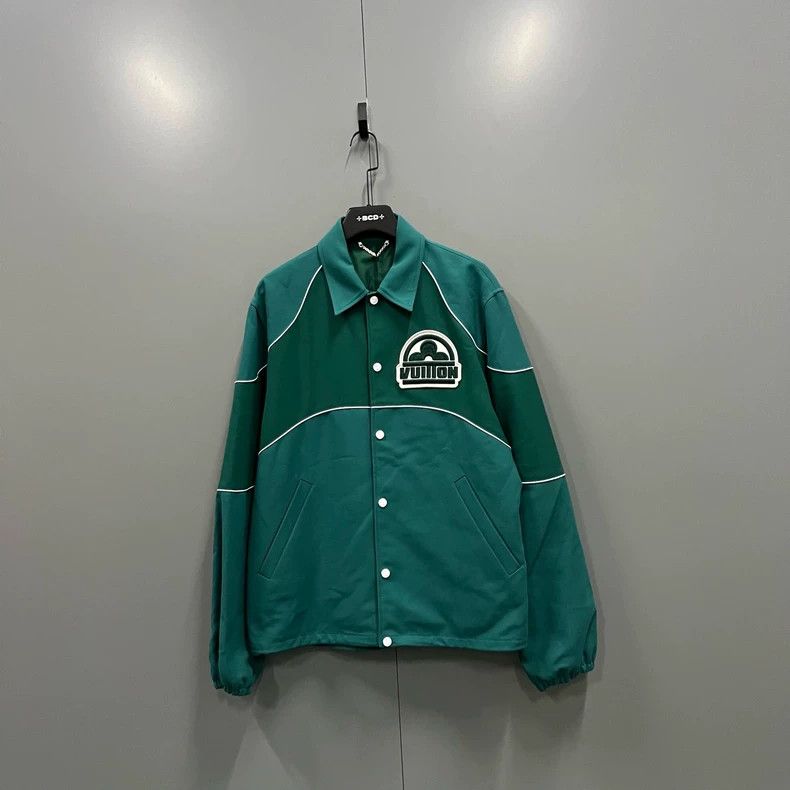 Louis Vuitton Louis Vuitton Green patchwork logo jacket 2501-Nextarrow Size US M / EU 48-50 / 2 - 1 Thumbnail
