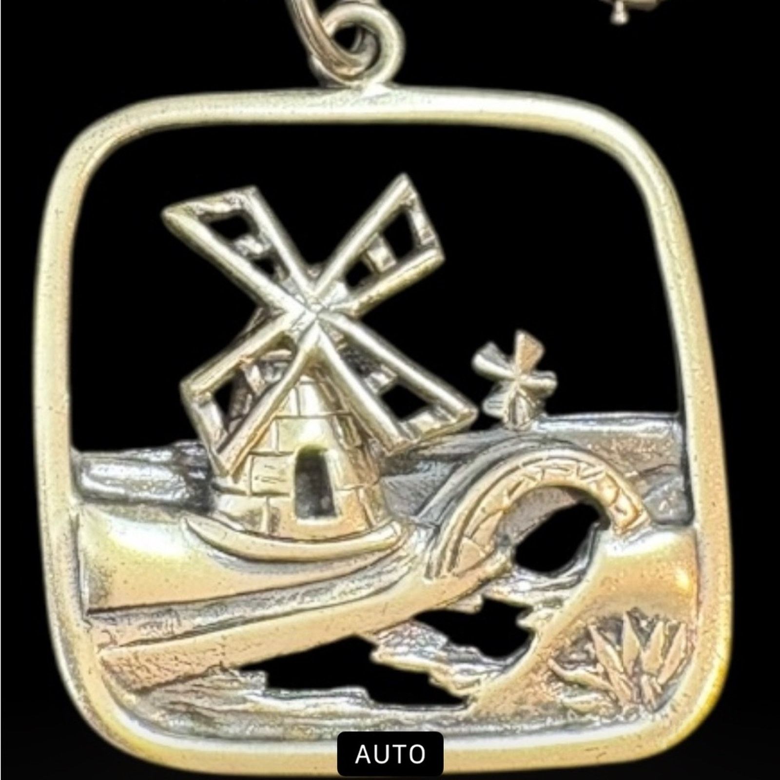 Other Napier Sterling Silver Mechanical Windmill Bracelet 1946 Size 28 - 1 Thumbnail