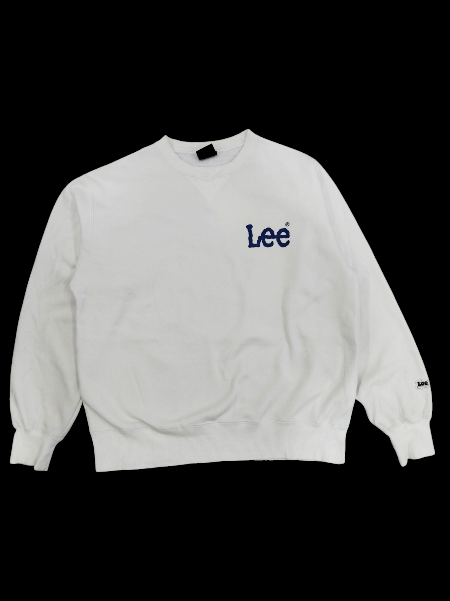 Lee × Vintage Vintage Lee House mark Big Logo Sweatshirt Size US L / EU 52-54 / 3 - 1 Thumbnail
