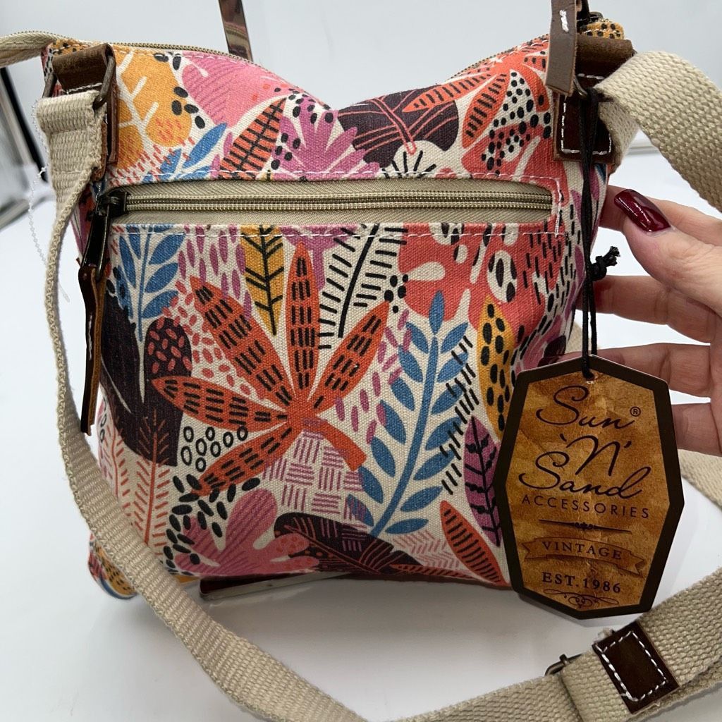 Other Sun N Sand Tropical Multi Pocketed Crossbody Size ONE SIZE - 6 Thumbnail