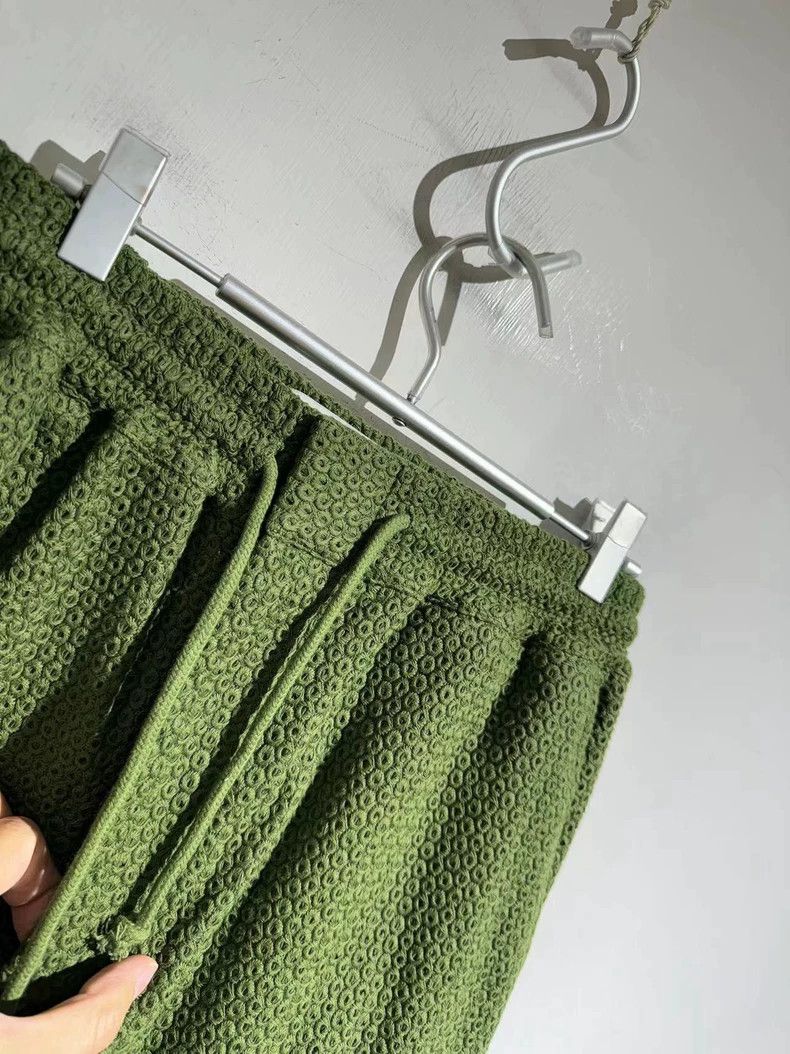 Song For The Mute Song For The Mute green Summer avocado green knit honeycomb Size US 30 / EU 46 - 3 Thumbnail