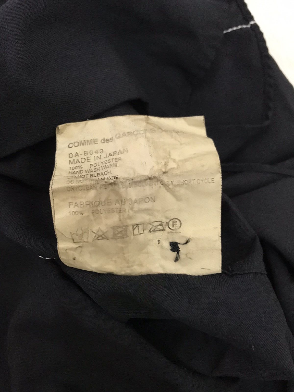 Comme des Garcons × Comme des Garcons Homme Deux Homme Deux Comme Des Garcons Stich Shirt Size US L / EU 52-54 / 3 - 8 Thumbnail