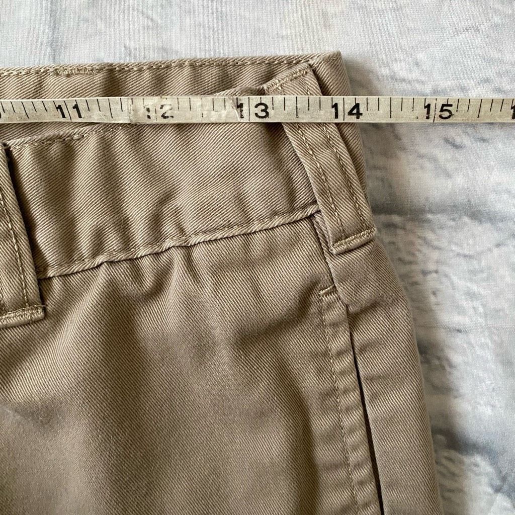Lands' End Lands End men 30/30 cotton blend flat front tan chinos Size US 30 / EU 46 - 10 Thumbnail