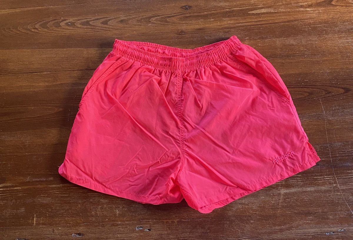 Reebok Vintage 80’s Reebok Hot Pink Nylon Running Short Shorts Size US 32 / EU 48 - 2 Thumbnail