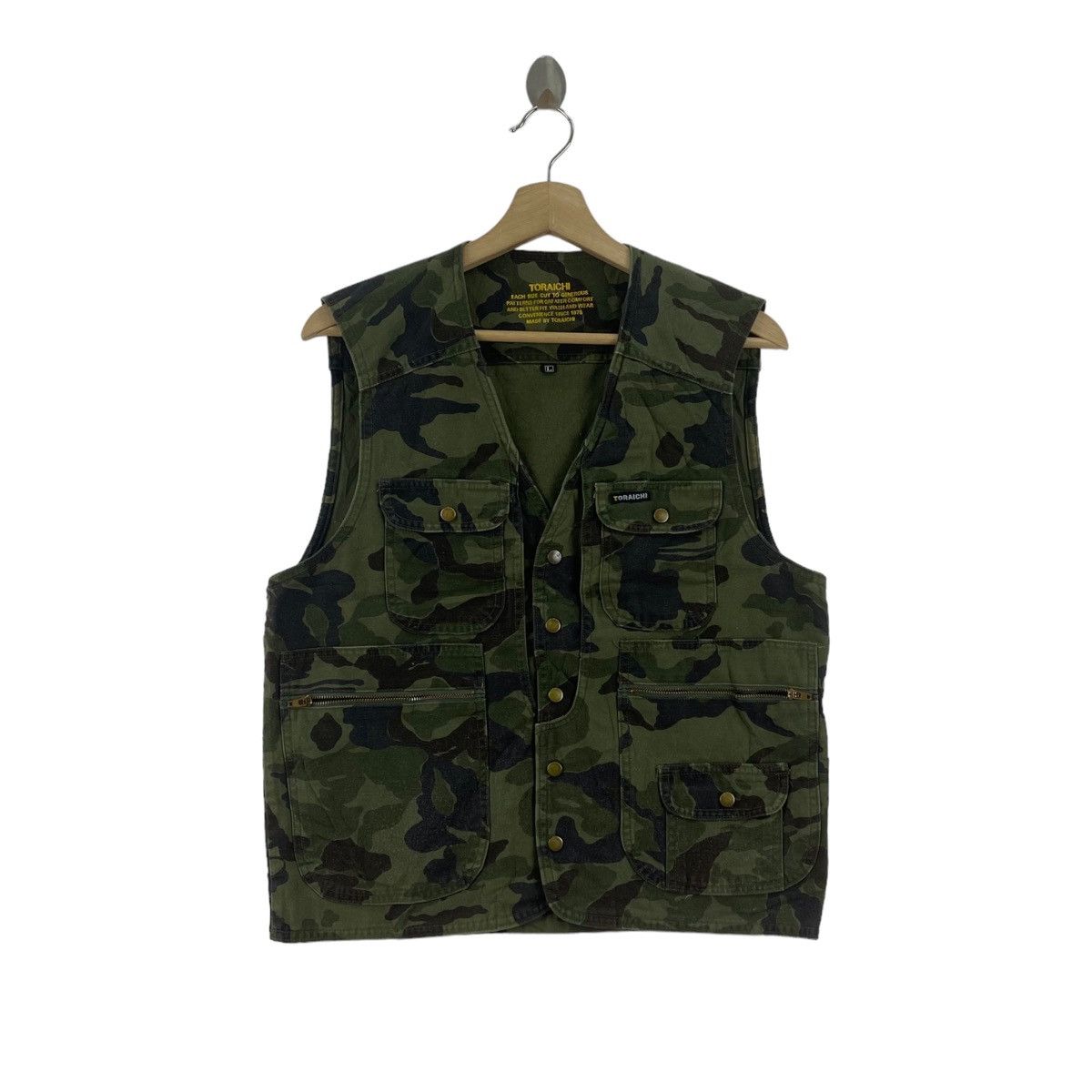 Japanese Brand TORAICHI Japanese Brand Tactical Camouflage Multi Pockets Size US L / EU 52-54 / 3 - 1 Thumbnail