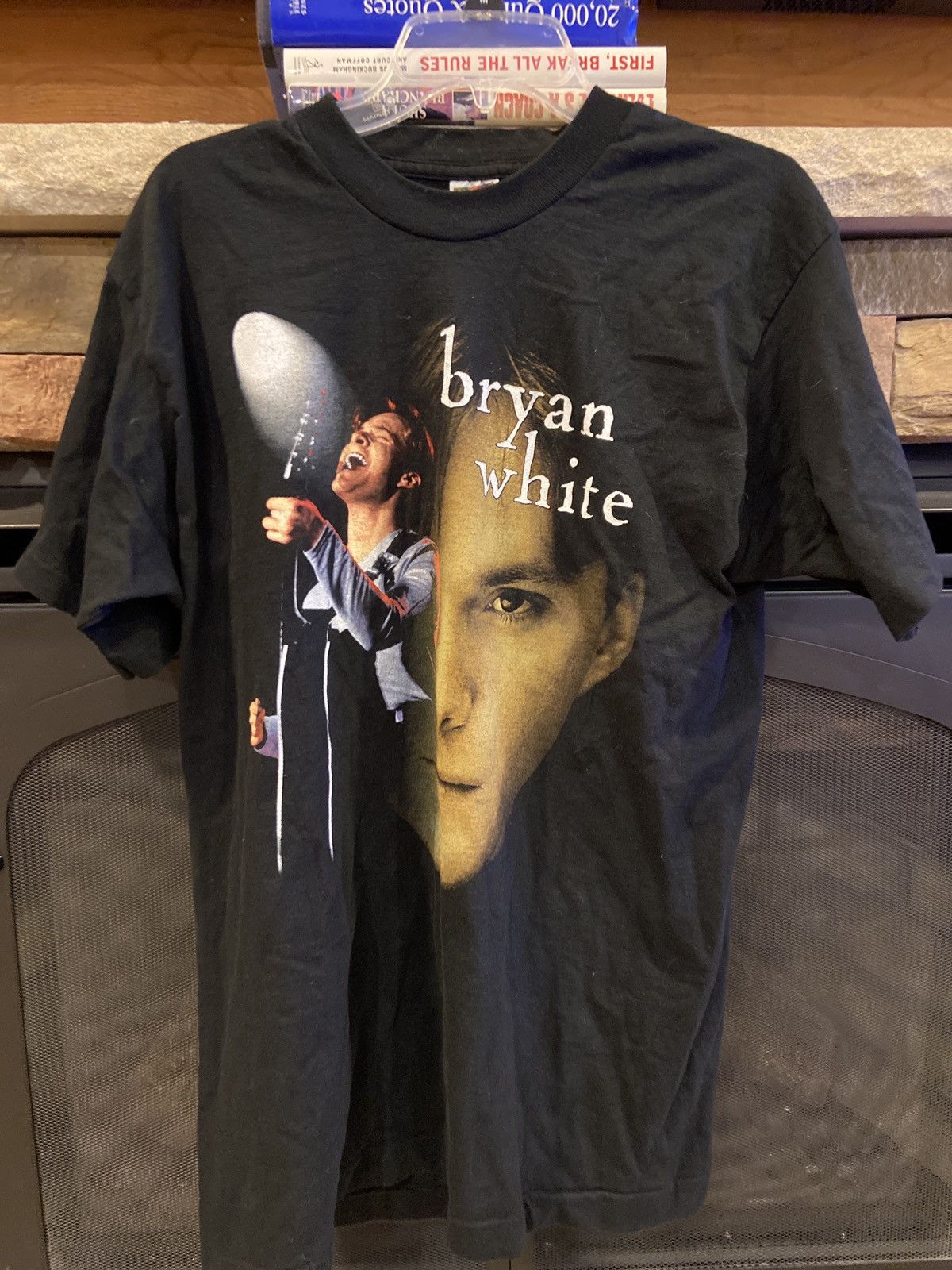 Vintage Bryan White Single Stitch Tee Size US L / EU 52-54 / 3 - 1 Thumbnail