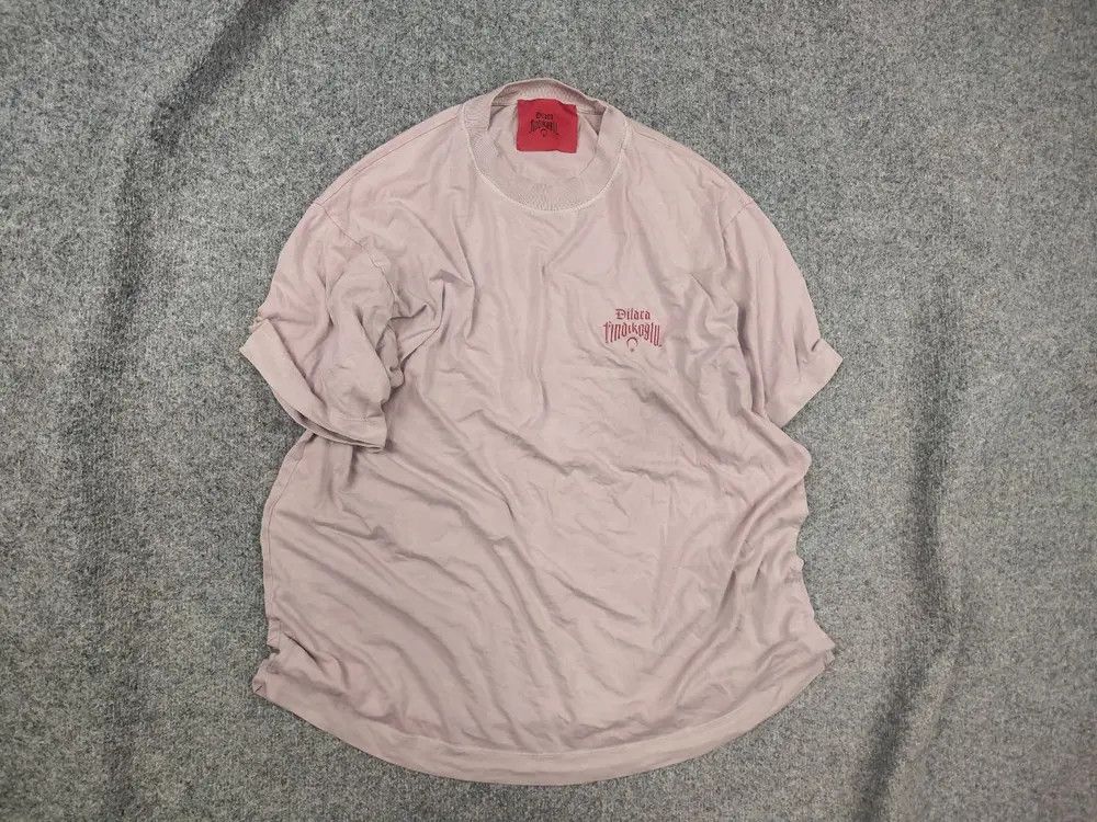 Dilara Findikoglu Dilara Findikoglu Design Oversized Pale pink logo Shirt Tee Size US M / EU 48-50 / 2 - 1 Thumbnail
