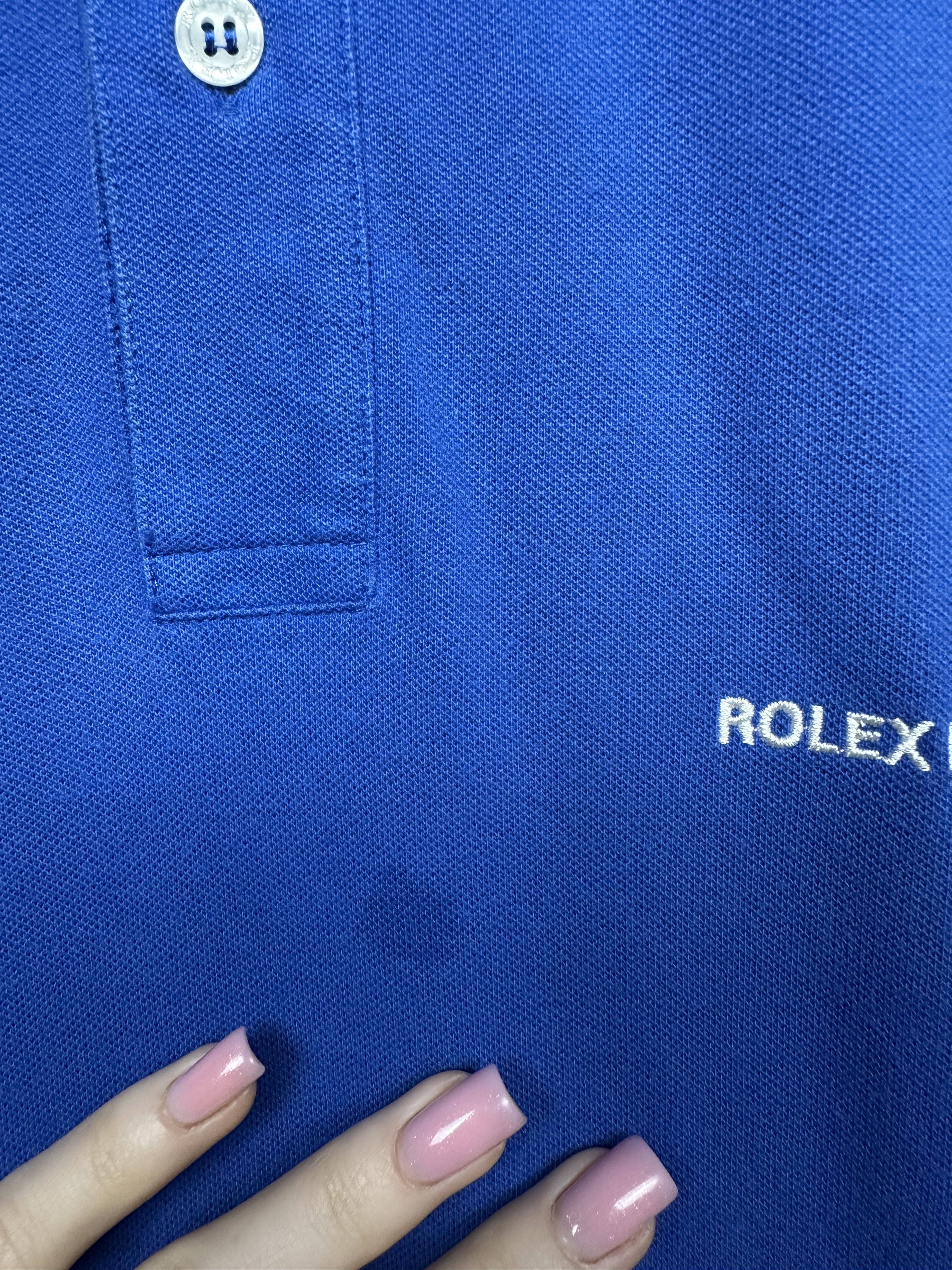 Rolex Rolex Vintage Mens Uniform Polo Shirt Size US L / EU 52-54 / 3 - 4 Thumbnail